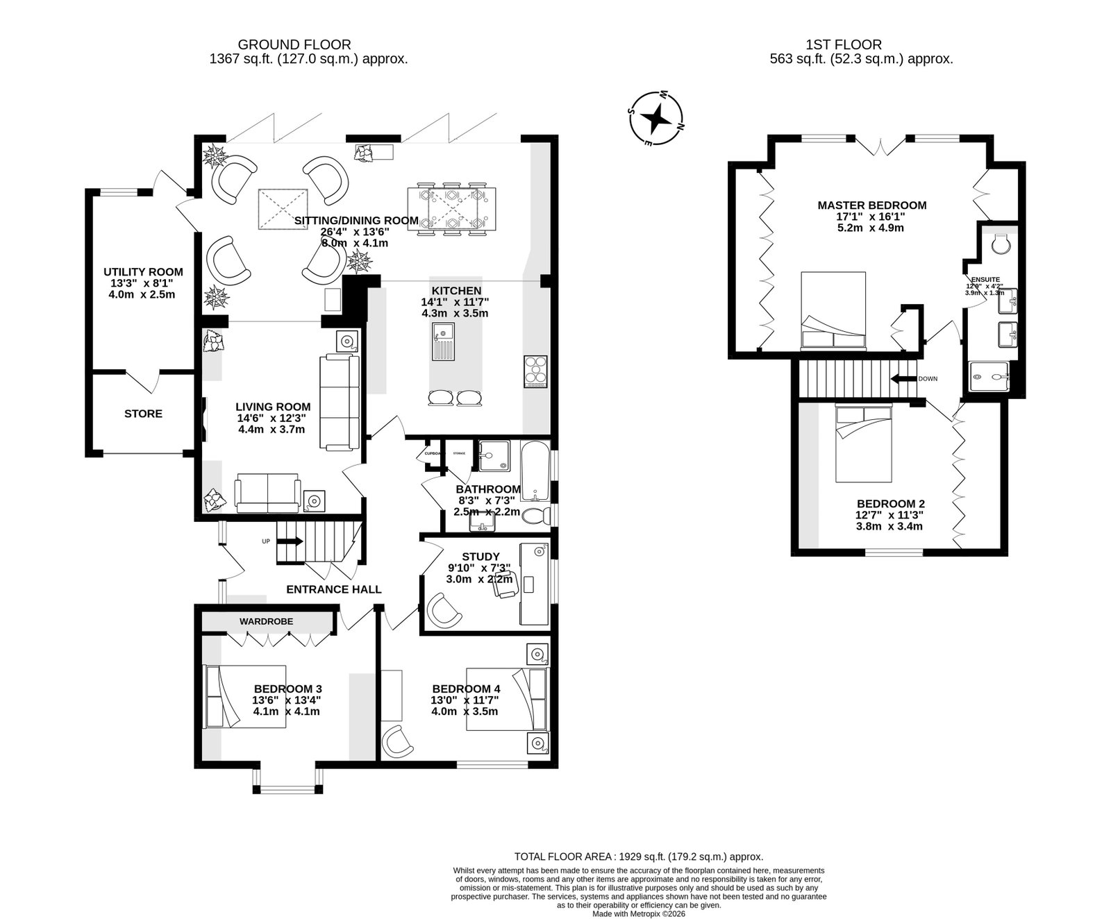 Hillside, Banstead floorplan