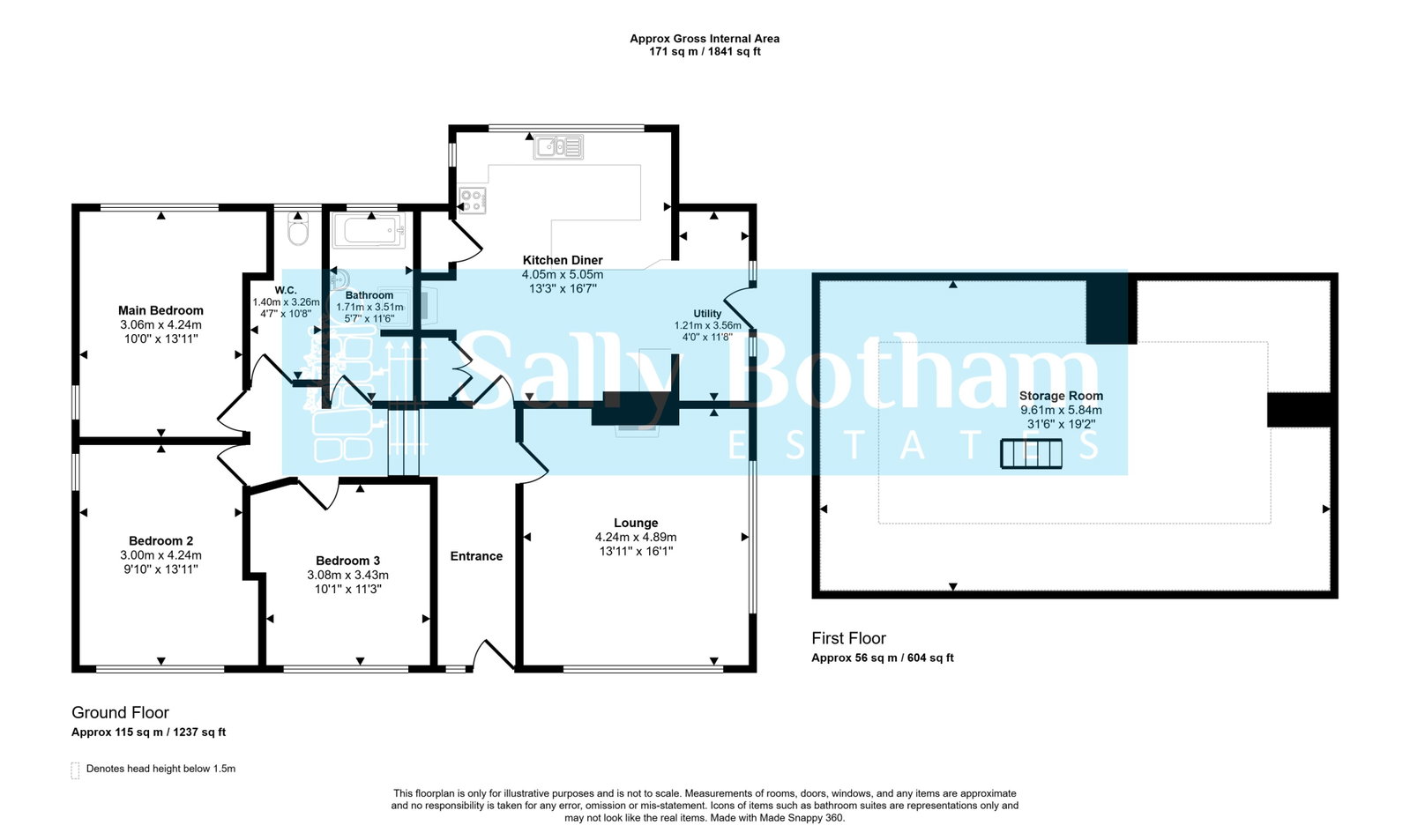 54,The Firs, Sutton Spring Wood, Chesterfield floorplan