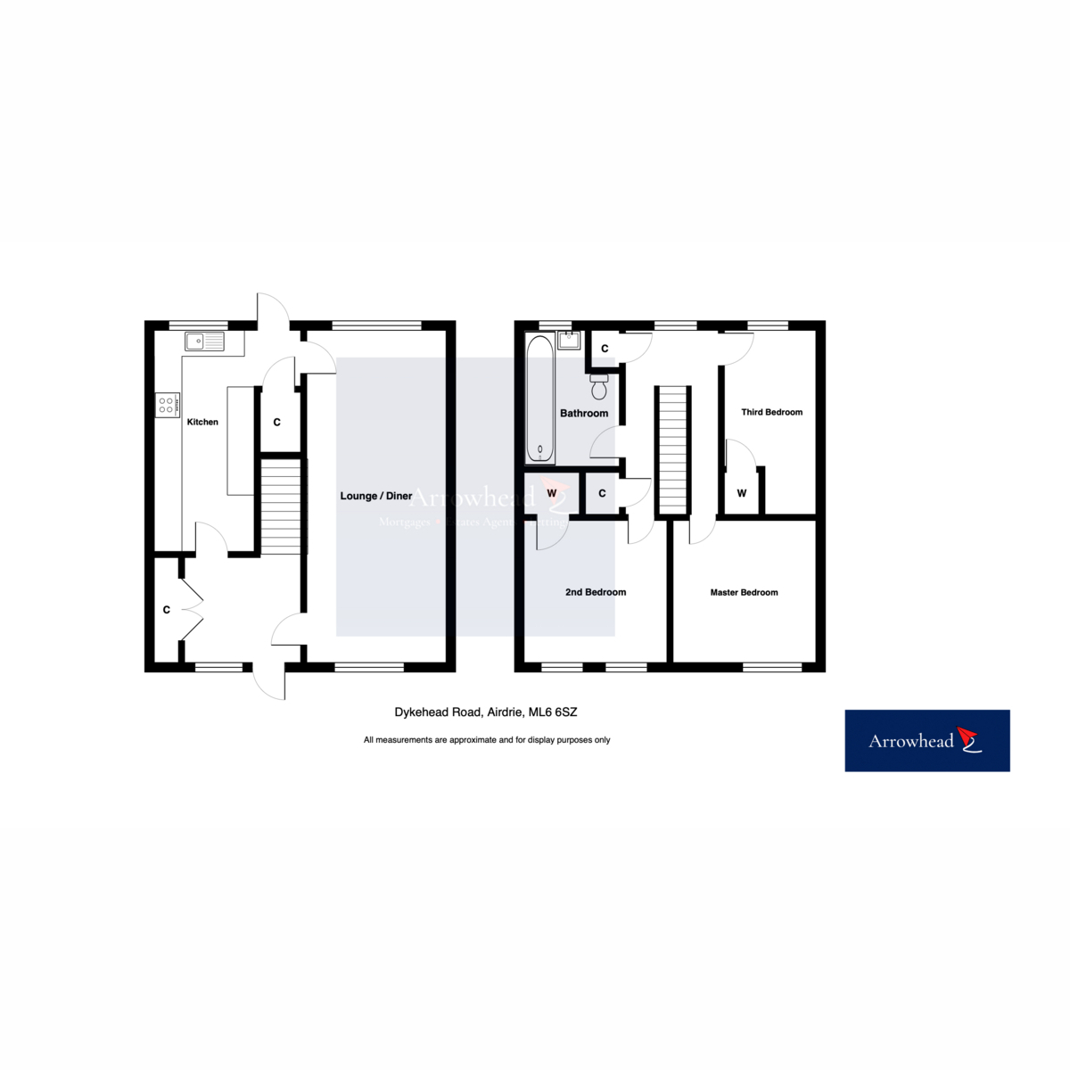 78, Dykehead Road, Airdrie floorplan
