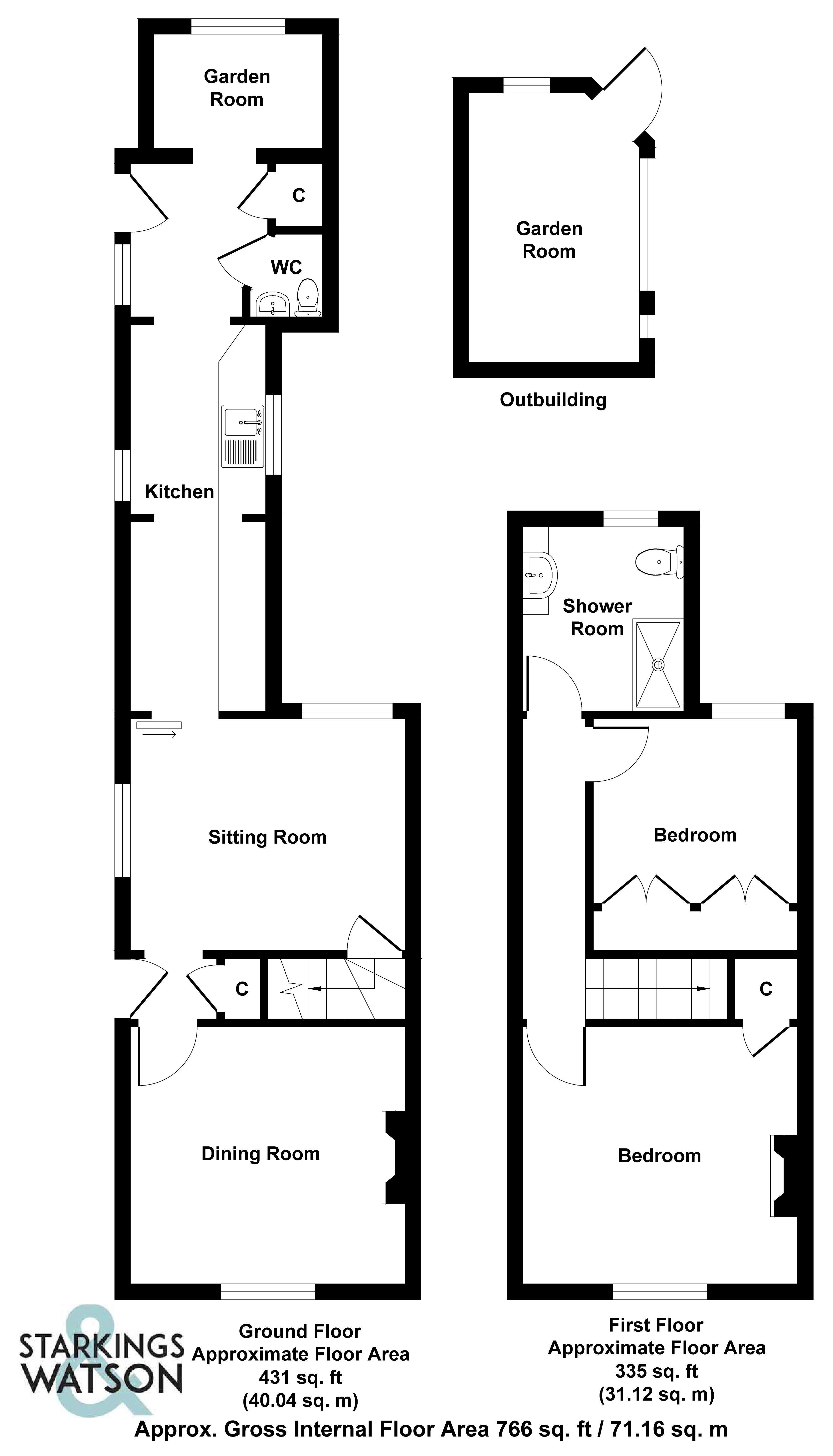 The Green, Palgrave, Diss IP22, 2 bedroom end terrace house for sale