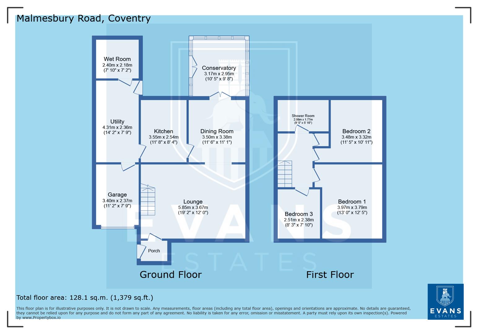 9, Malmesbury Road, Coventry floorplan