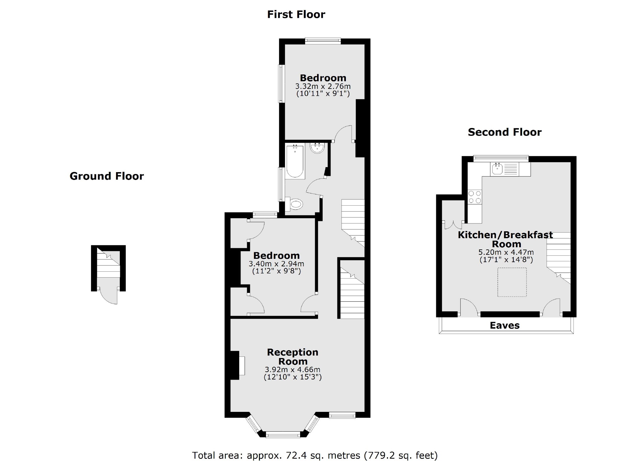 Rowena Crescent, London SW11, 2 bedroom flat for sale 61924114