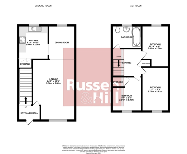 36, Nelson Way, Norwich floorplan