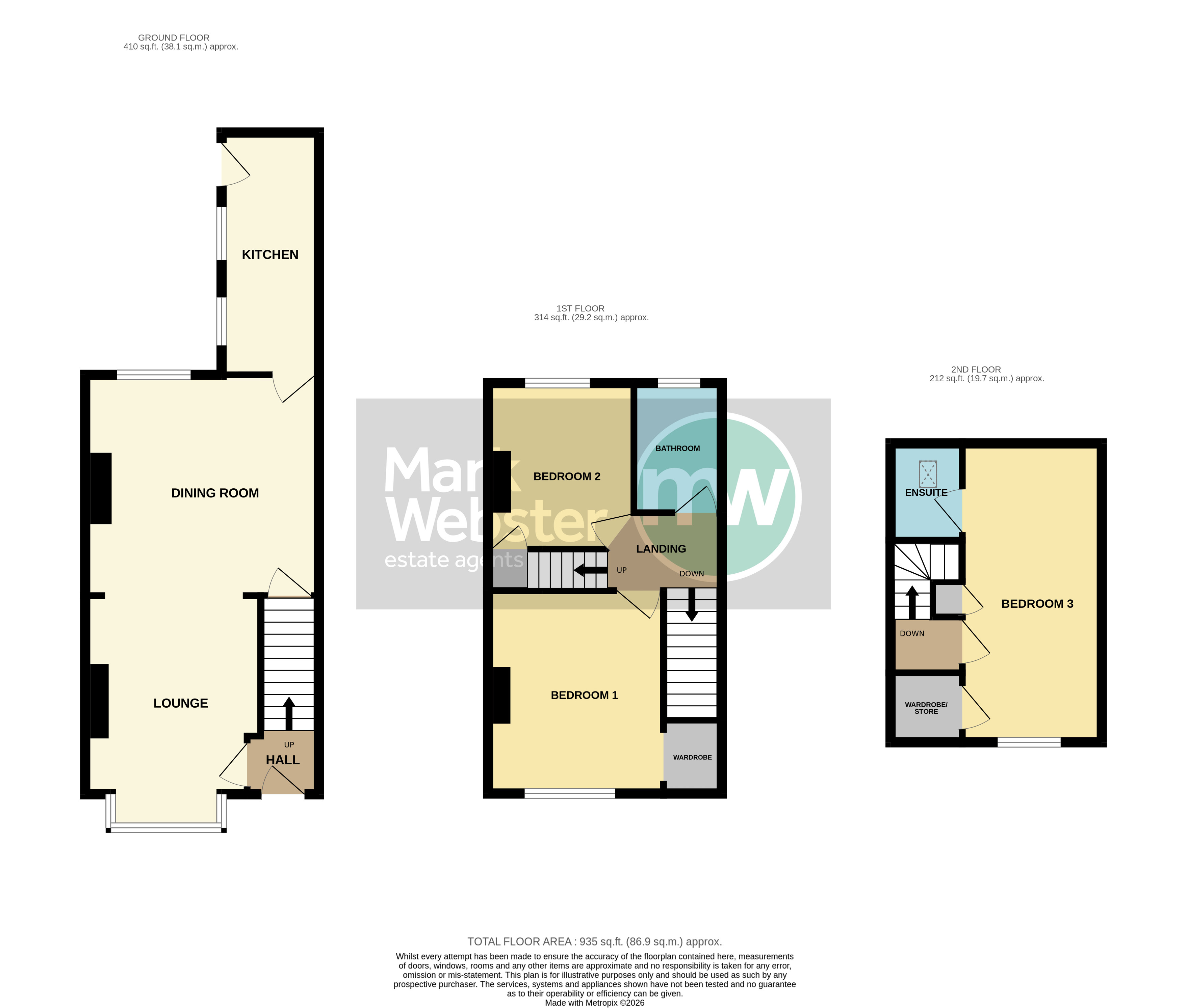 32, Stafford Street, Atherstone floorplan