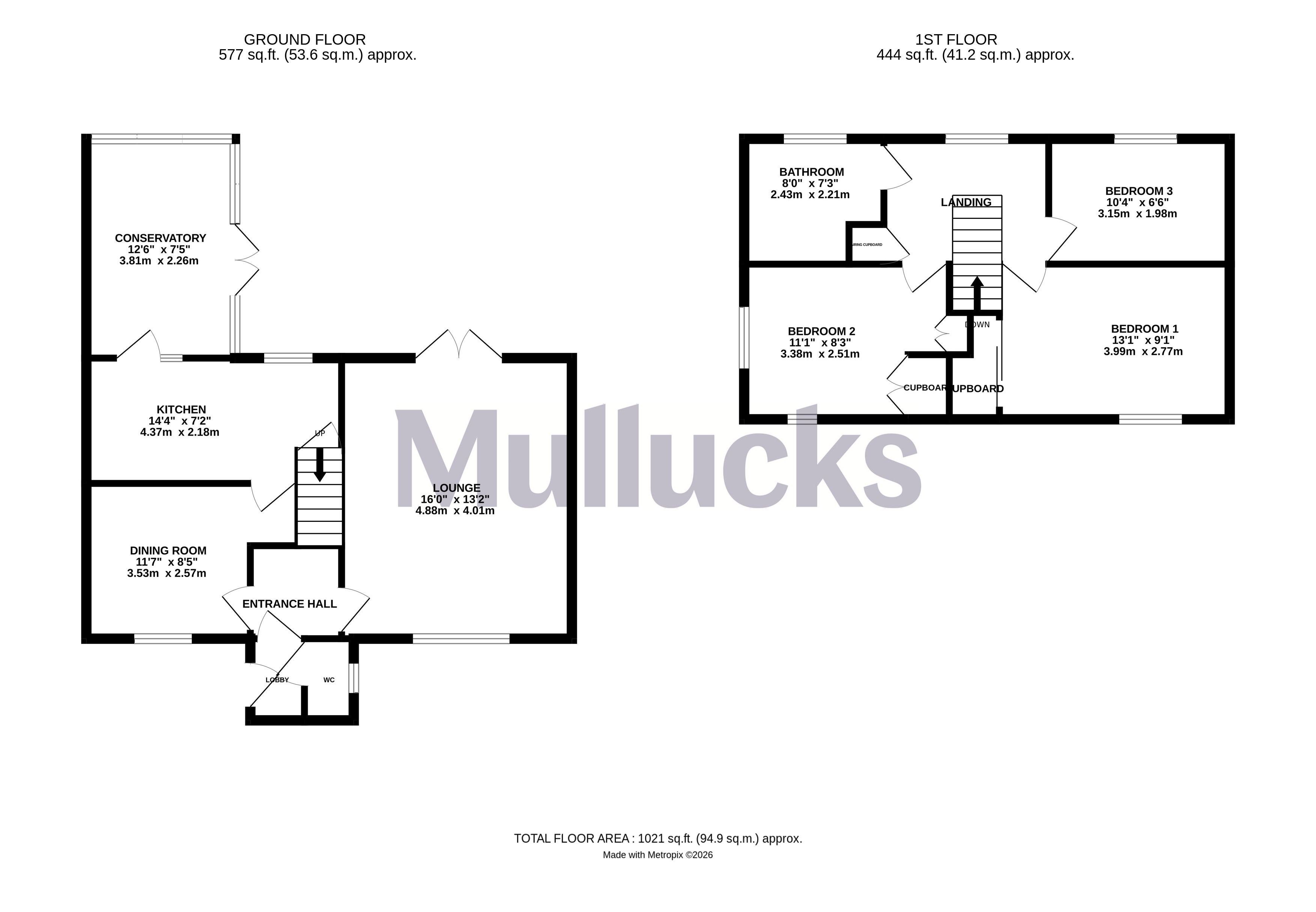 1, Cobbins Way, Essex floorplan
