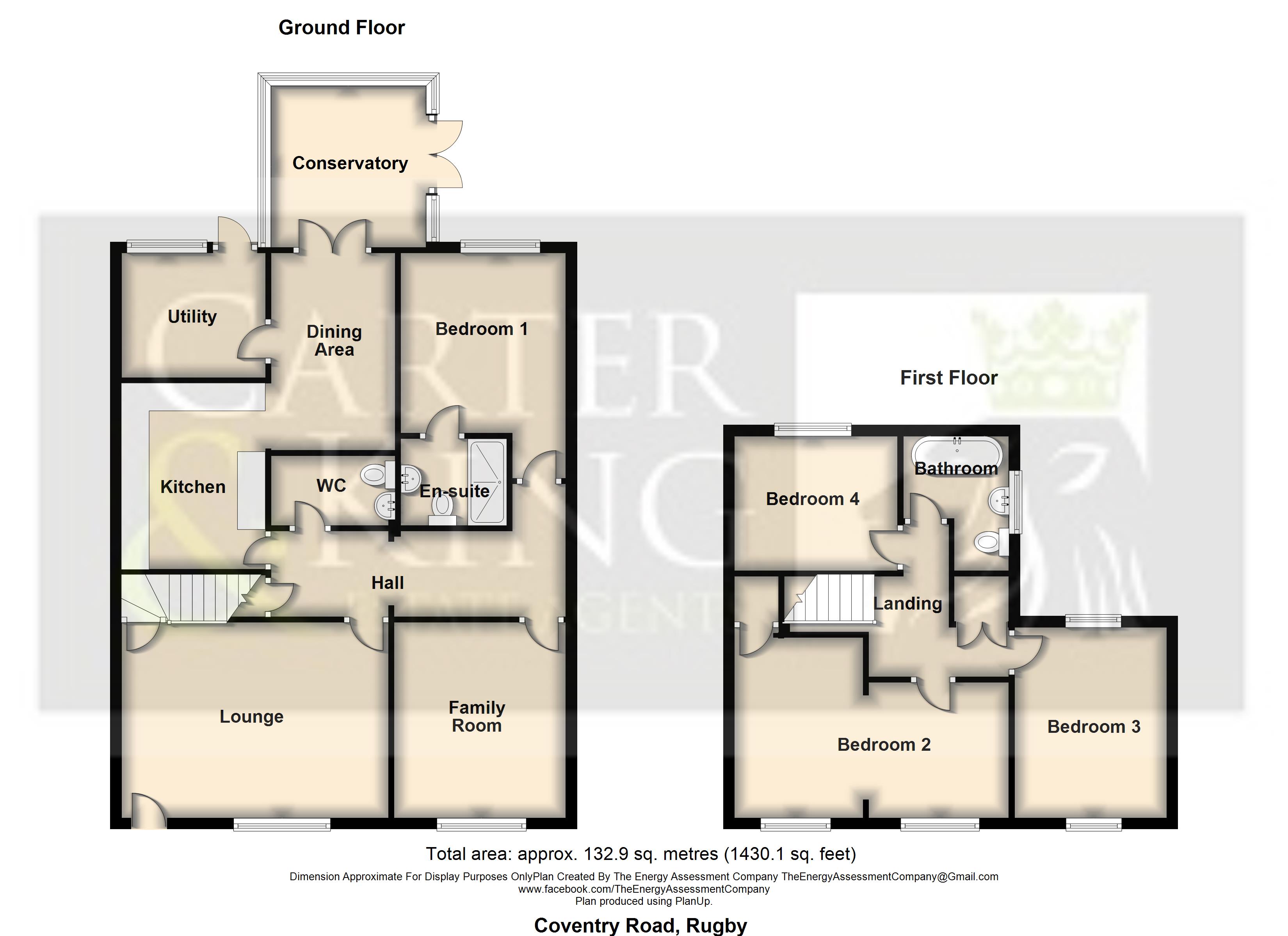 Coventry Road, Thurlaston, Rugby CV23, 4 bedroom detached house for