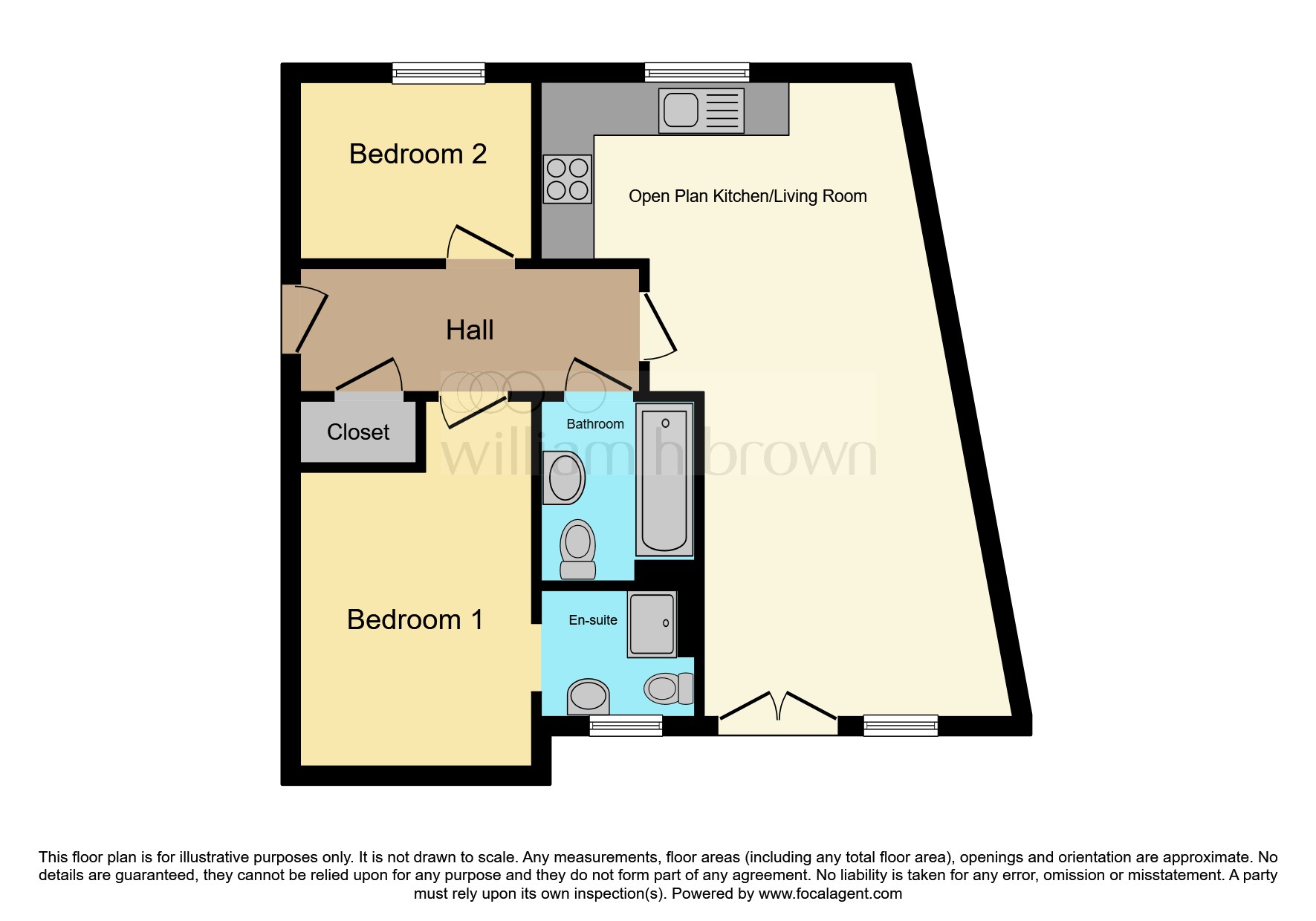 11, Ashdown Court, Knottingley floorplan