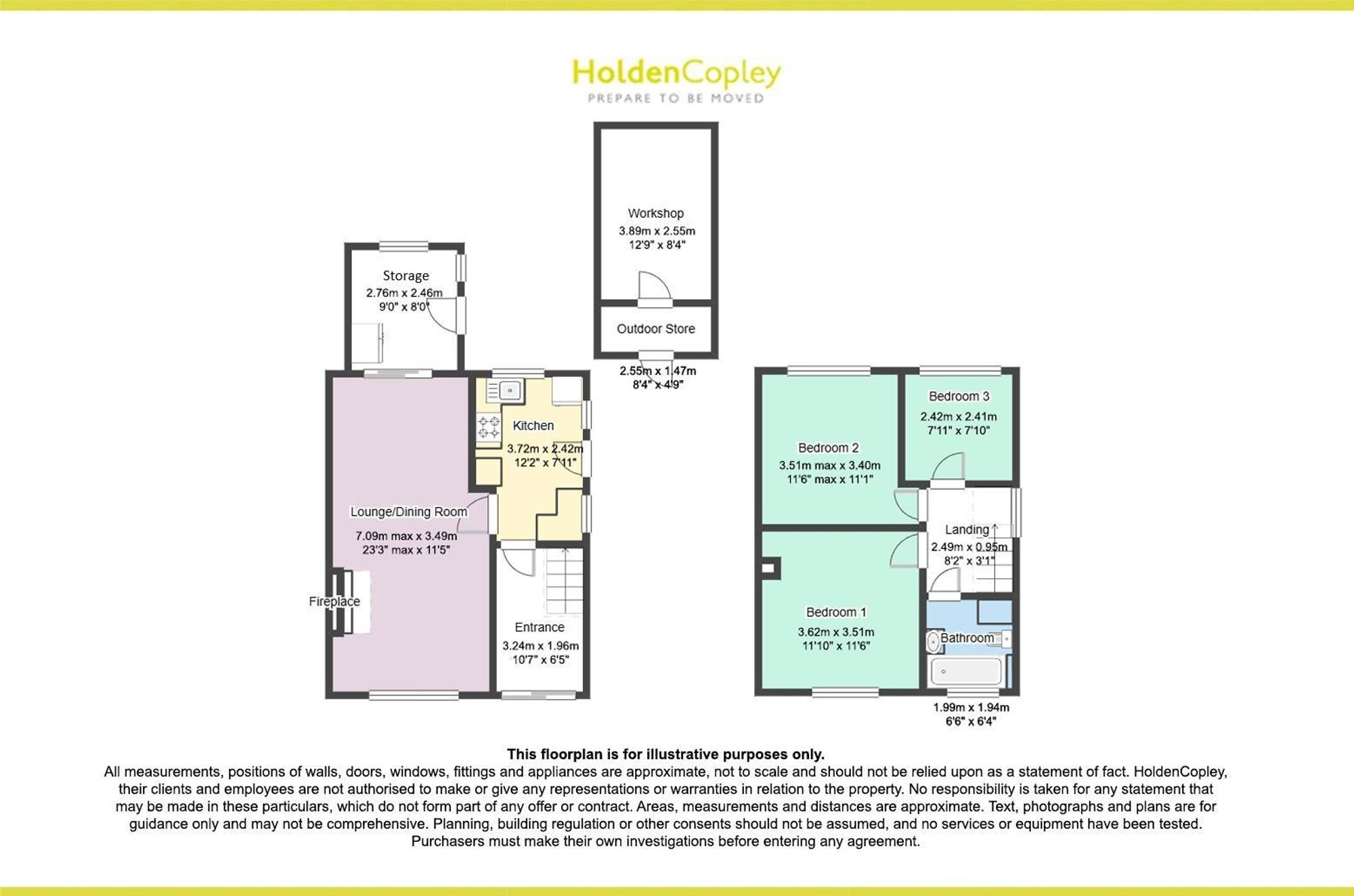 25 South View Road, Nottingham floorplan
