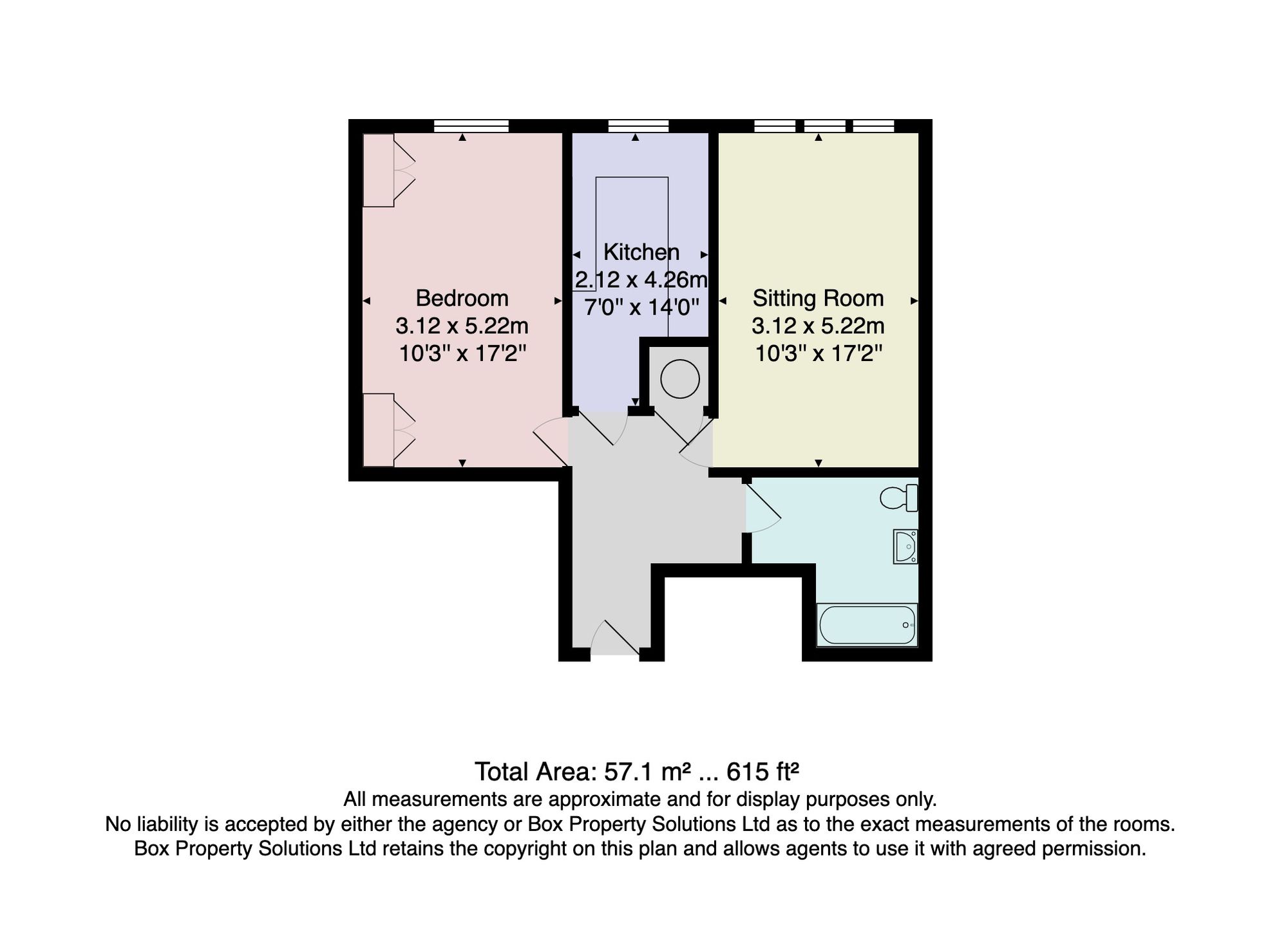 Flat 8, Slingsby Court, Harrogate floorplan