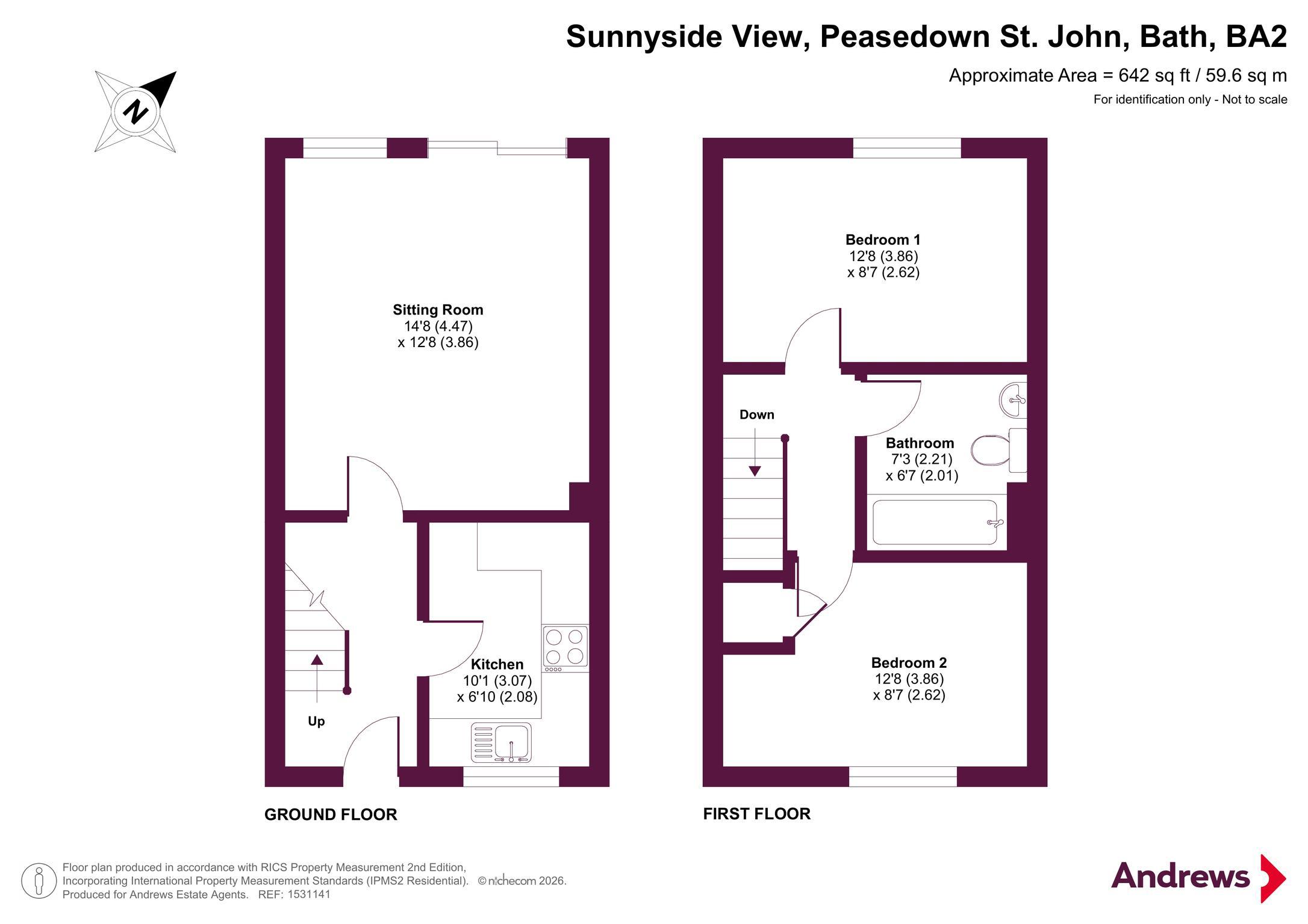 Sunnyside View, Bath floorplan