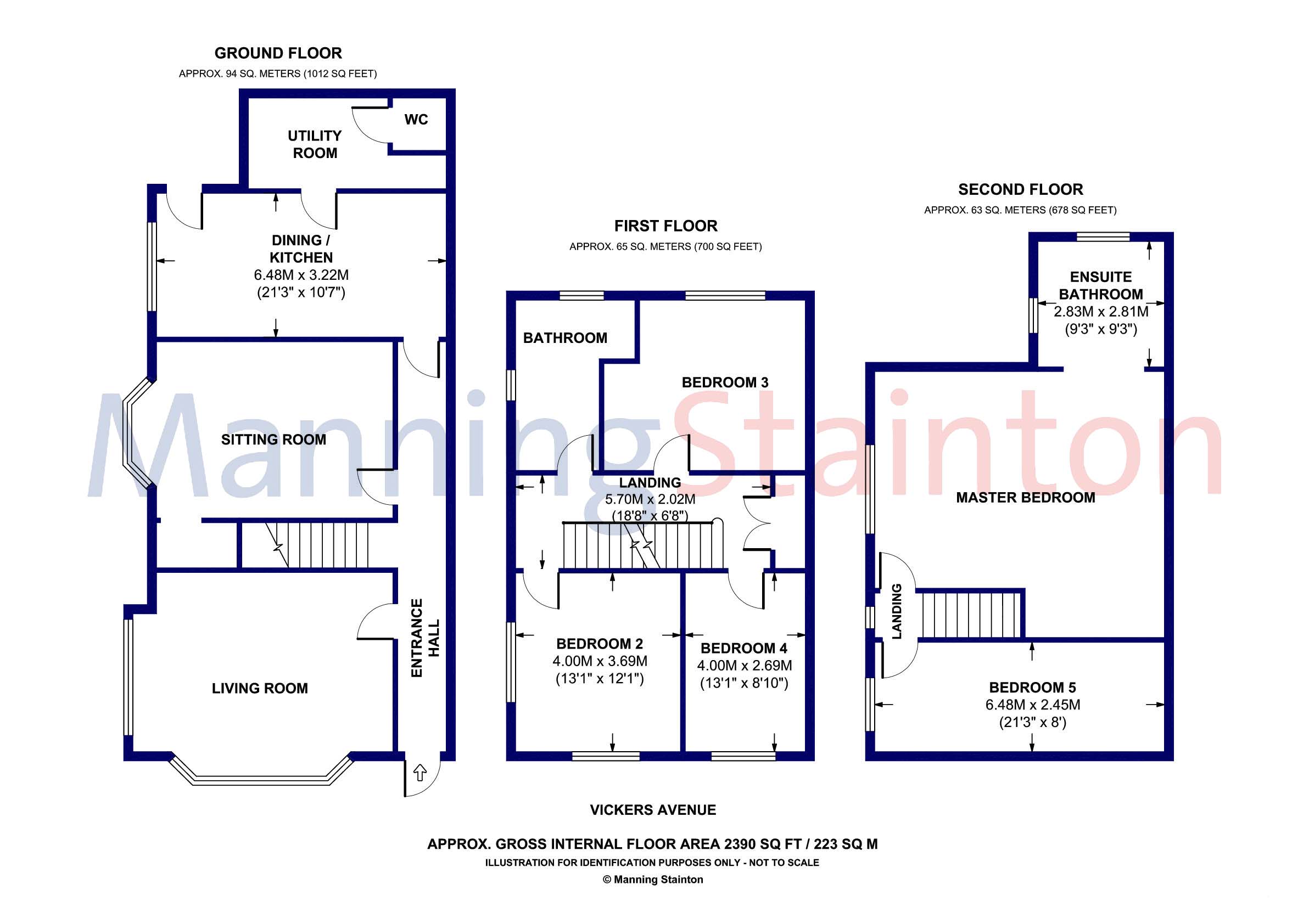 5 Bedrooms Semi-detached house for sale in Vickers Avenue, Leeds, West Yorkshire LS5