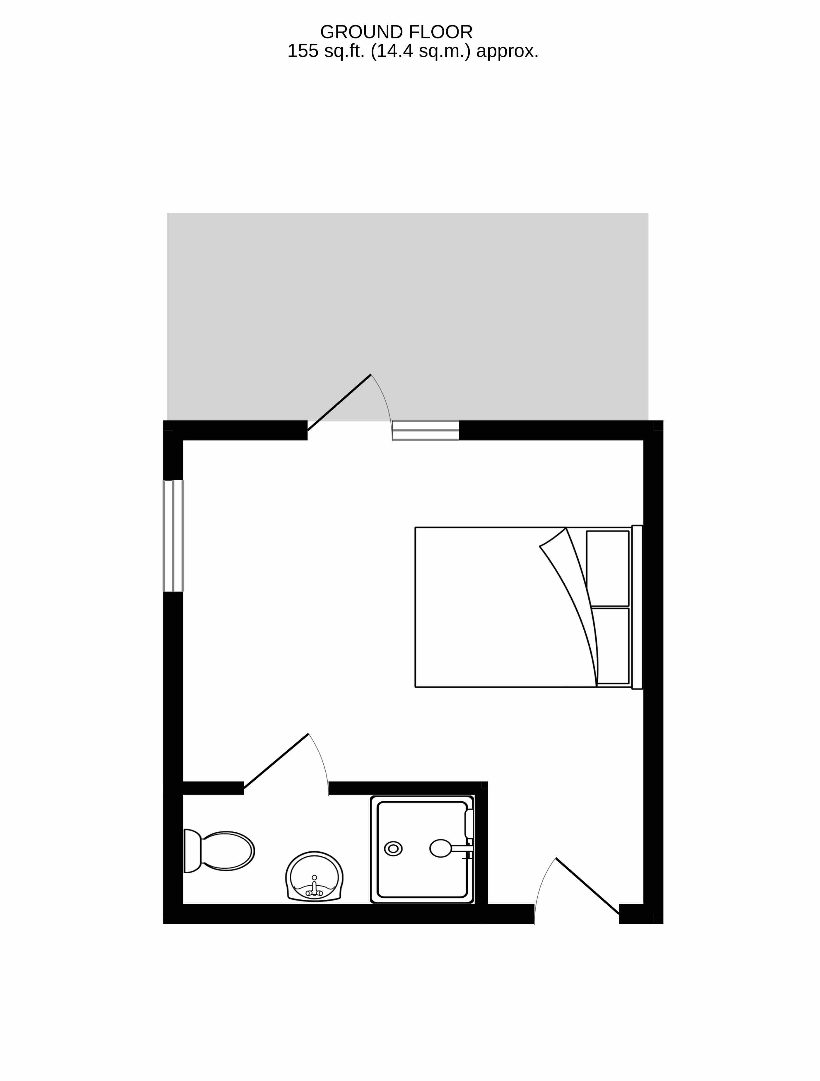 Room 2, Moorlands Farmhouse 1, Southampton floorplan