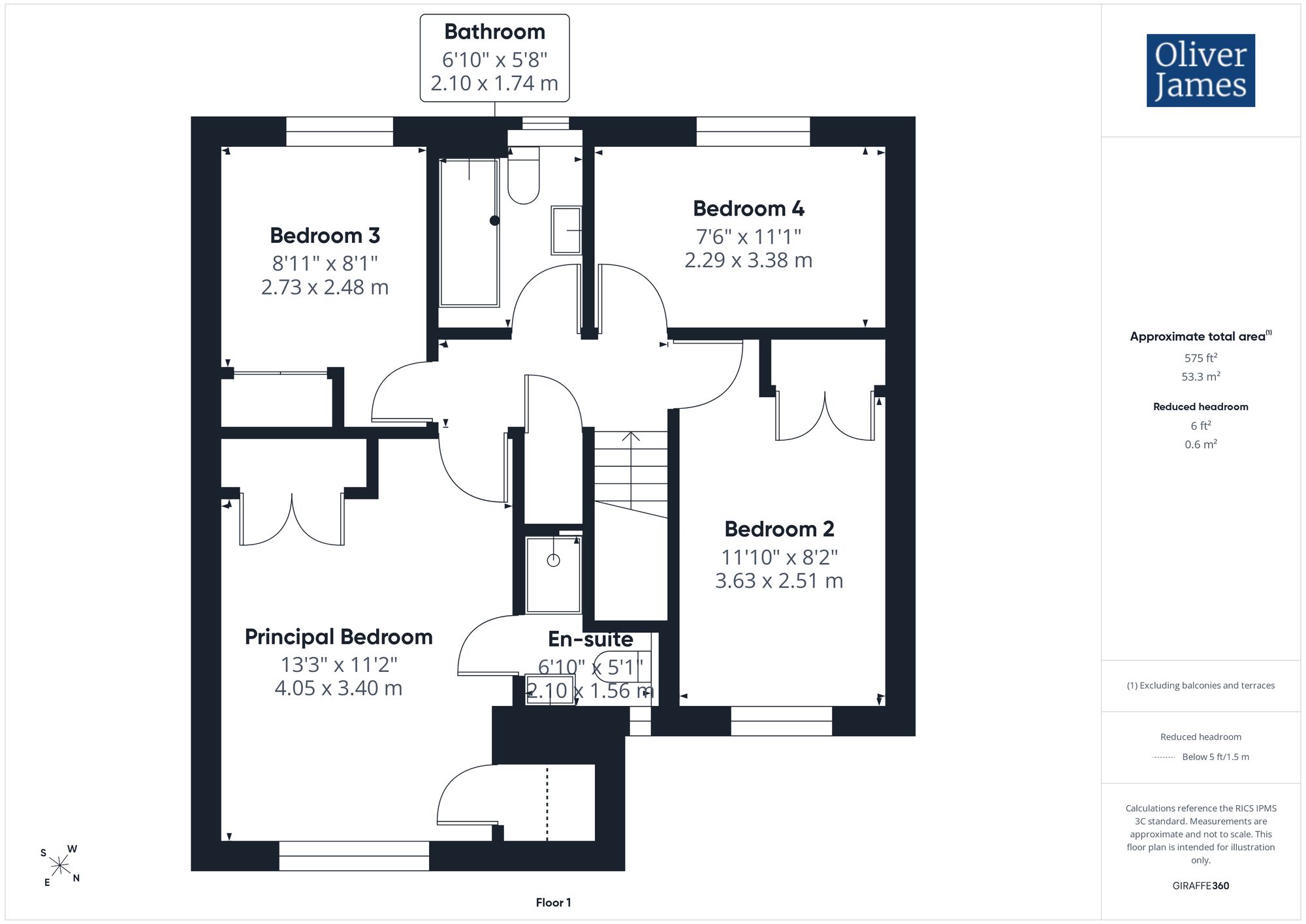 22 Falcon Drive, Huntingdon floorplan