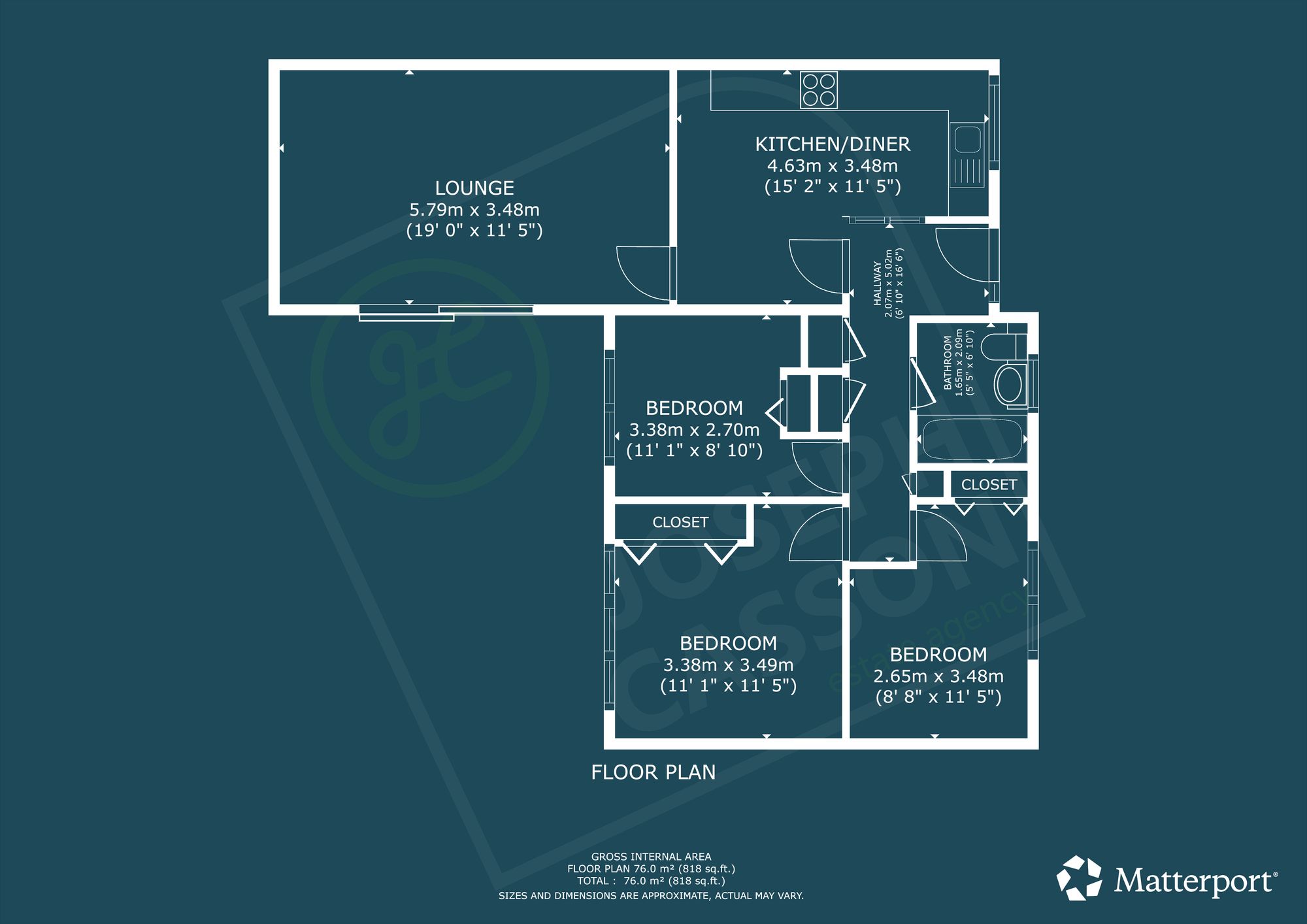 11 Almond Tree Close, Bridgwater floorplan