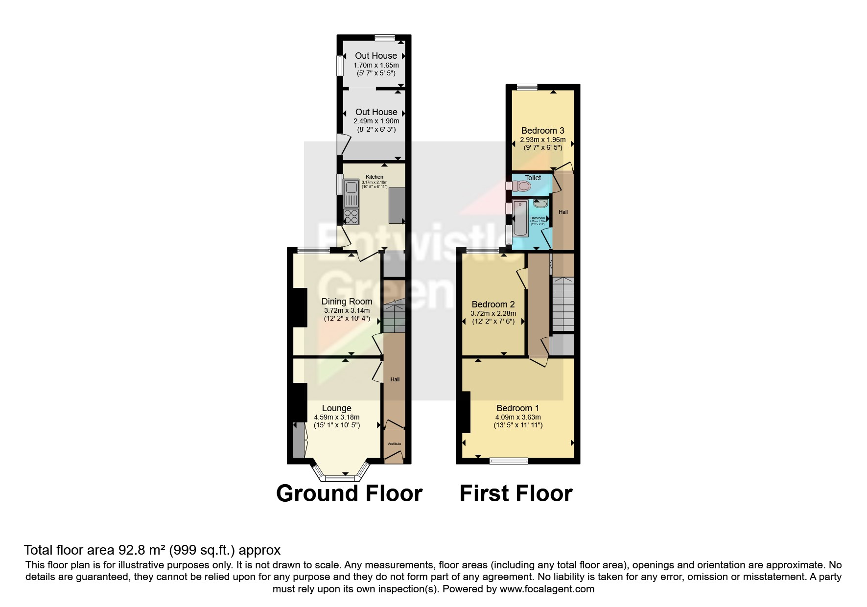 70, Aldrens Lane, Lancashire floorplan