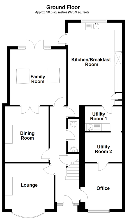 Grafton Avenue, Rochester, Kent ME1, 5 bedroom end terrace house for