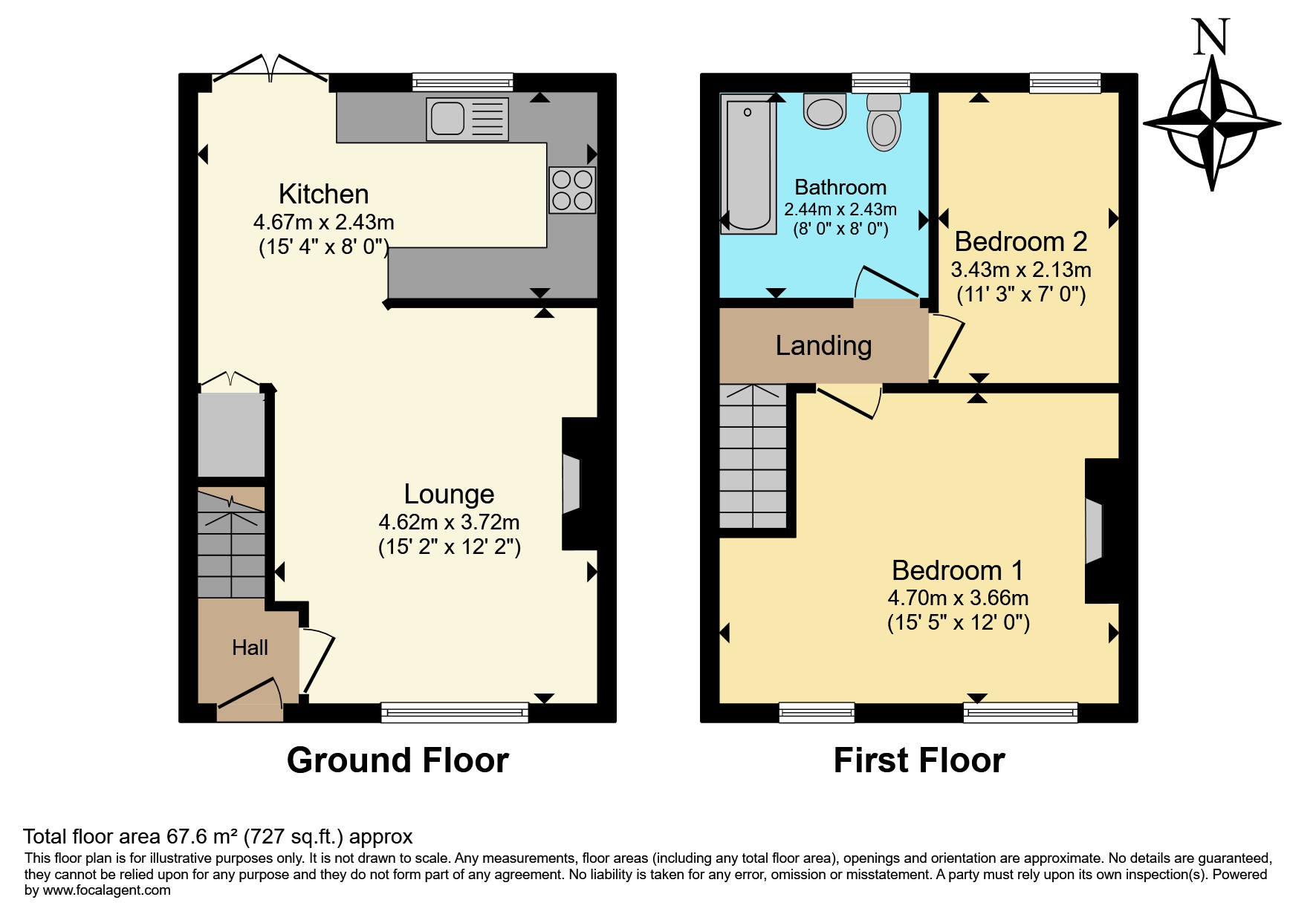 242, Wilford Lane, Nottingham floorplan