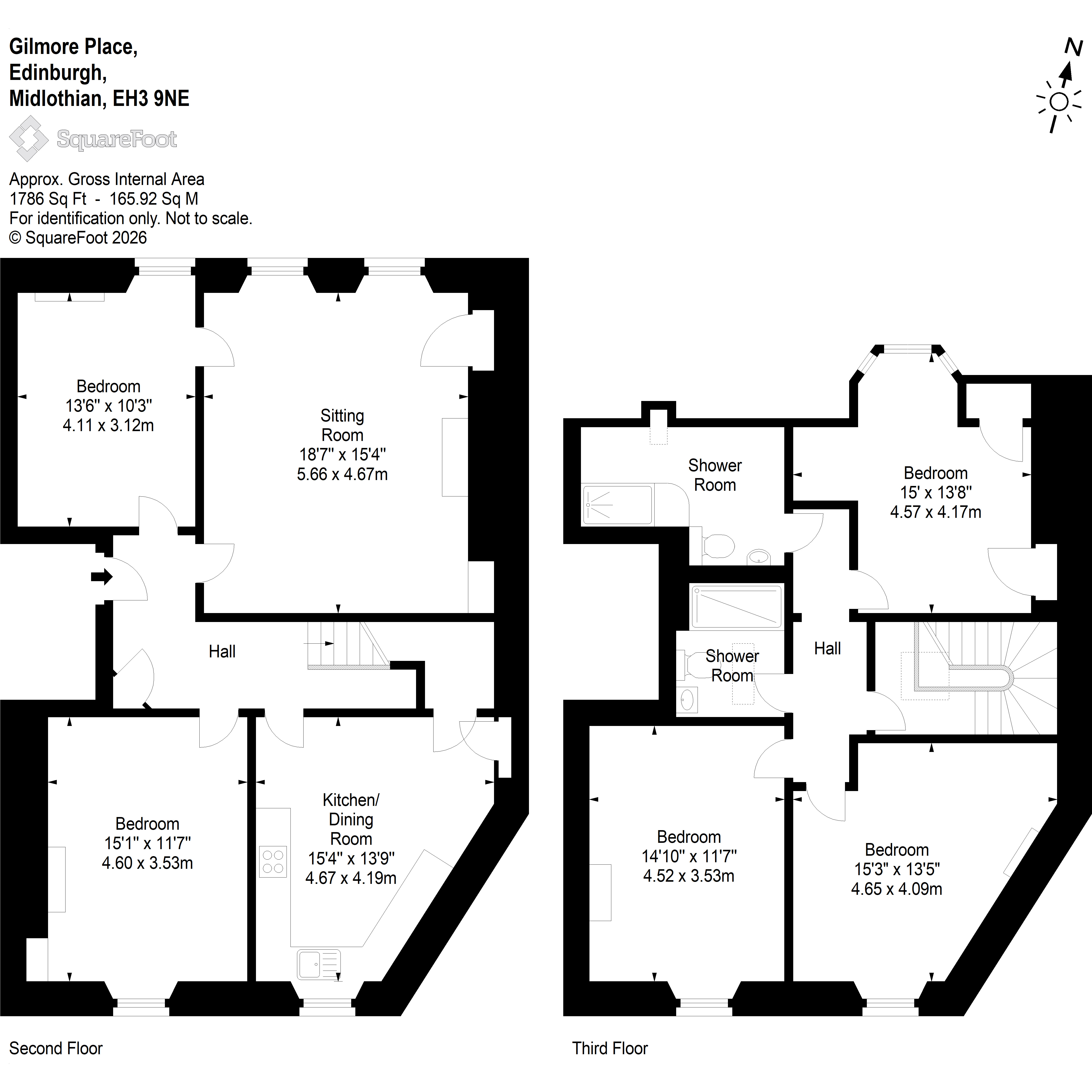 7/2, Gilmore Place, Edinburgh floorplan