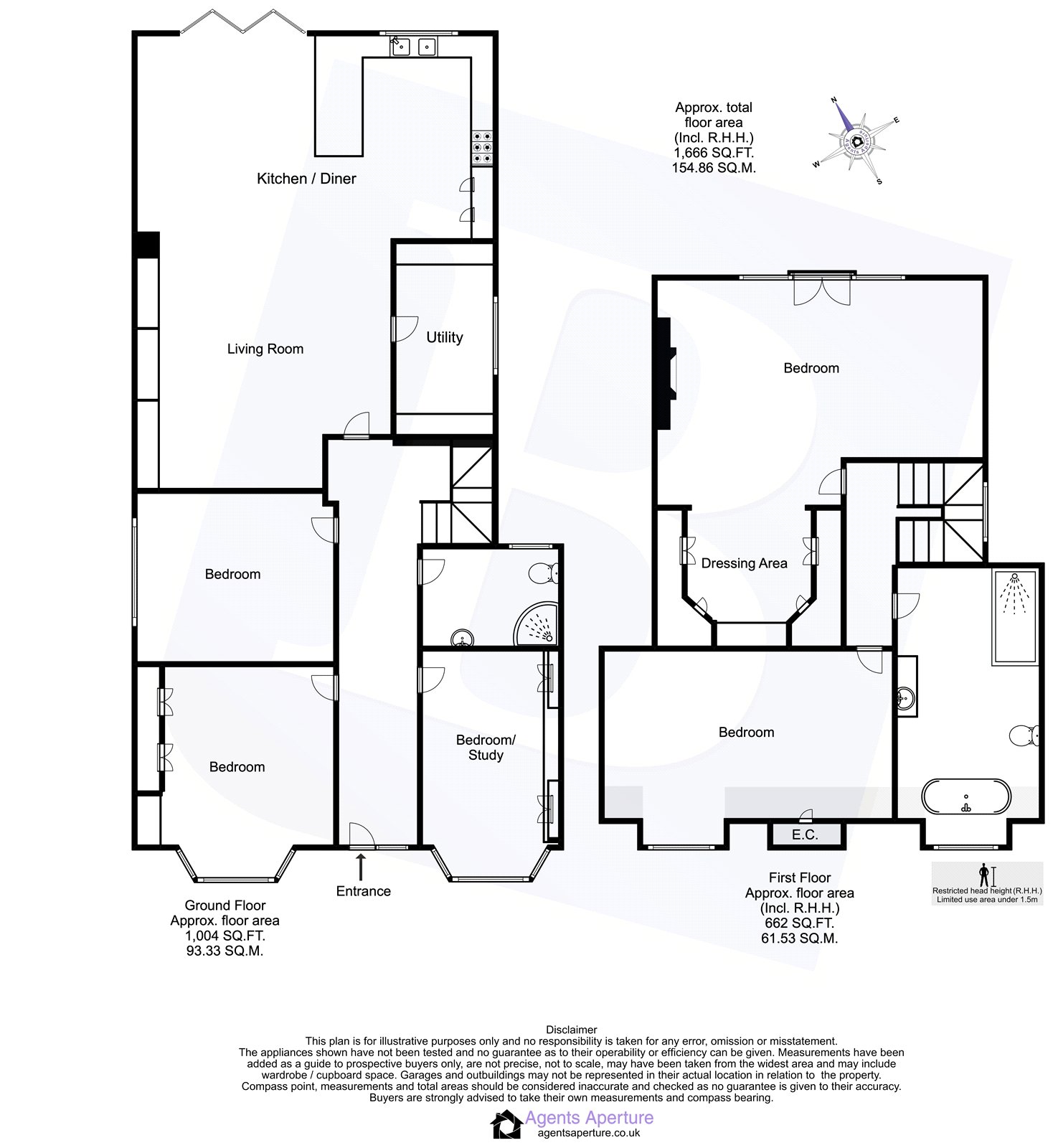 Brookend,, Oak Hill Road, Essex floorplan