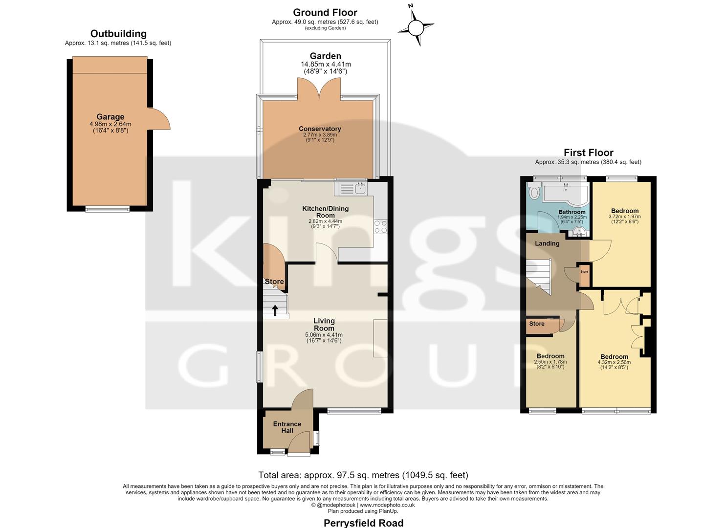 289, Perrysfield Road, Herts floorplan