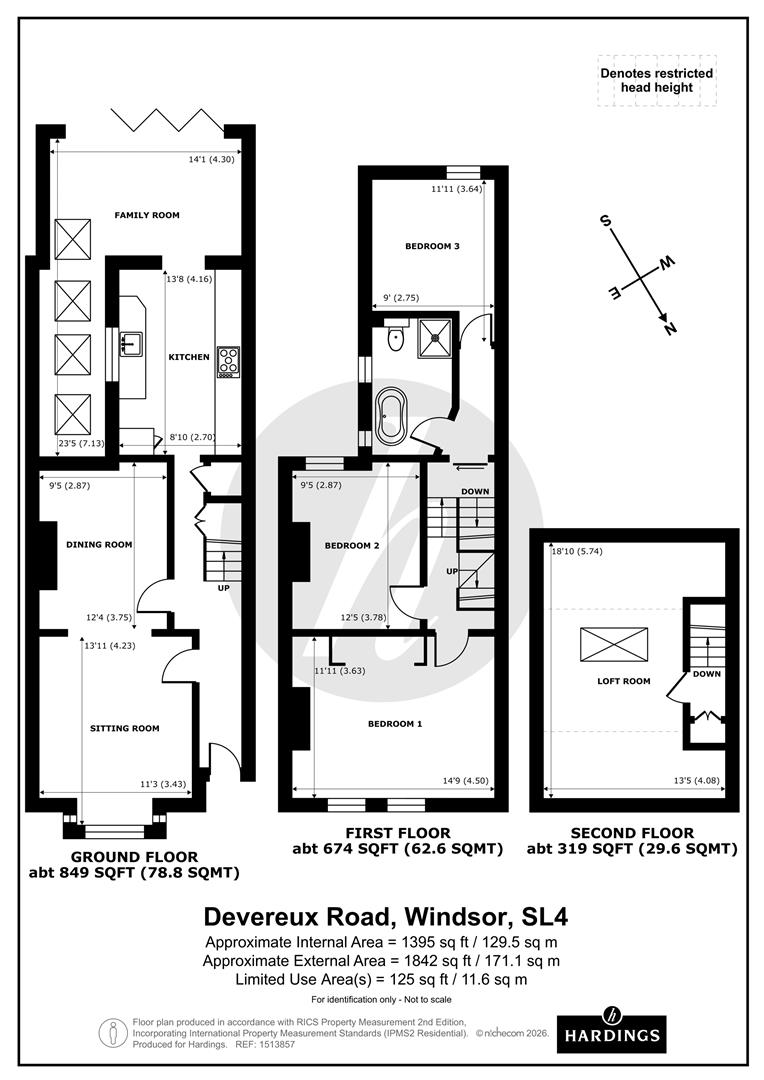 15, Devereux Road, Berkshire floorplan