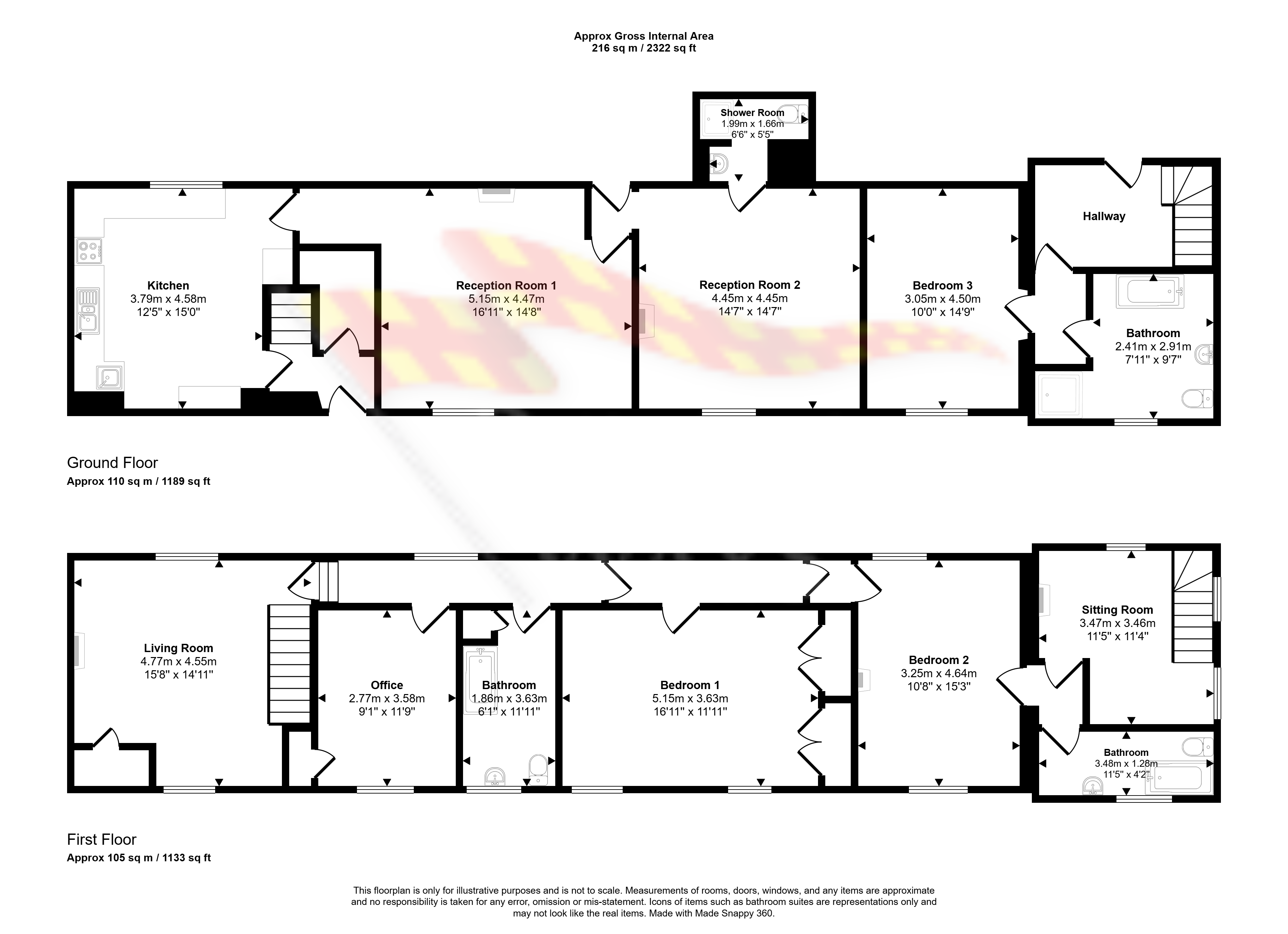 The Calf House, Cowshill, Weardale, Co Durham floorplan