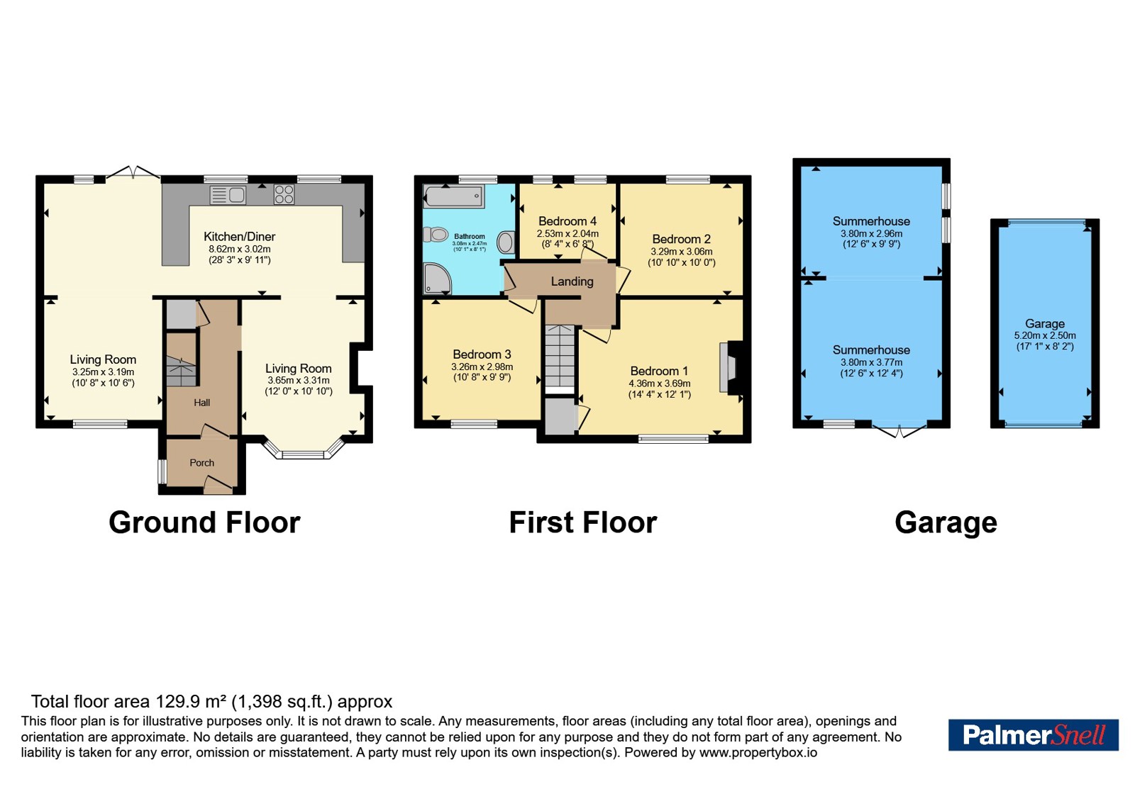 214, Leybourne Avenue, Dorset floorplan