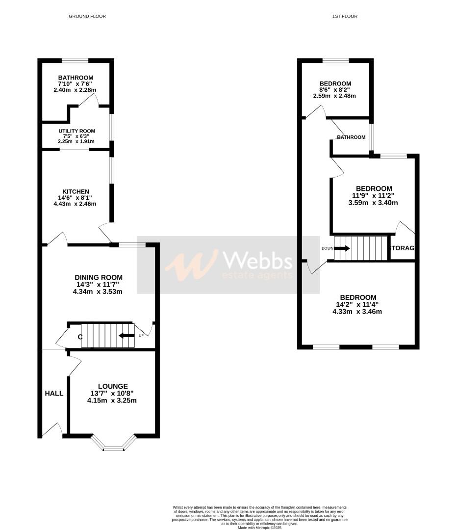 69, Dartmouth Road, Cannock floorplan
