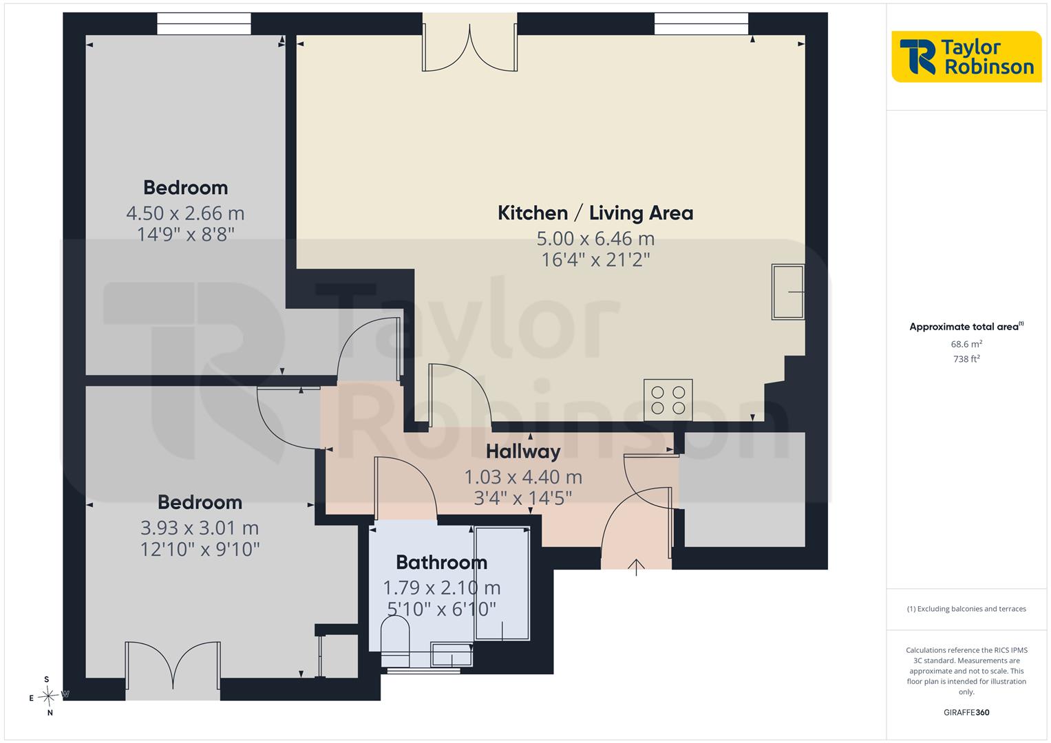 Somerley Drive, Crawley floorplan