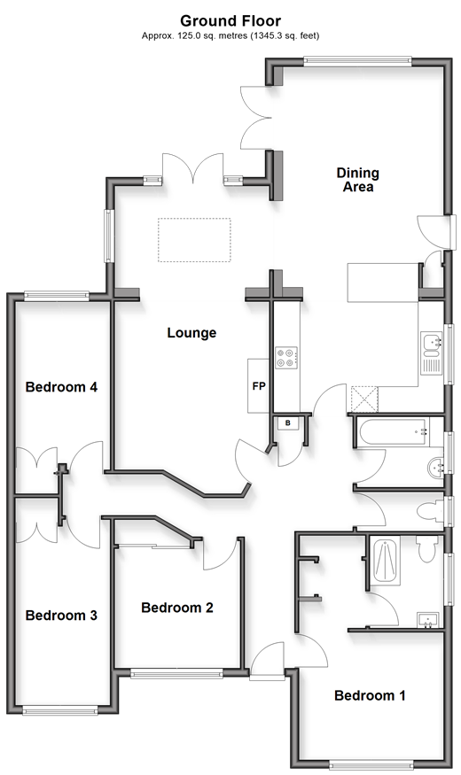 Crescent Drive North Woodingdean, Brighton floorplan