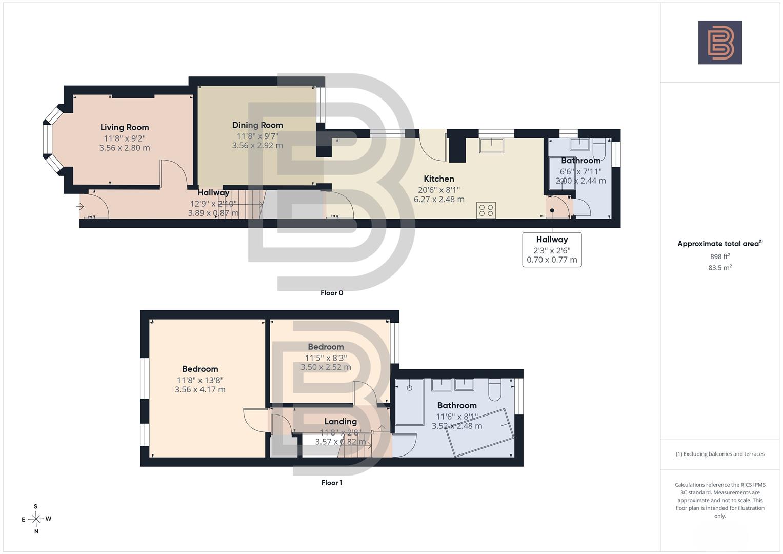 19, Lodge Road, Rugby floorplan