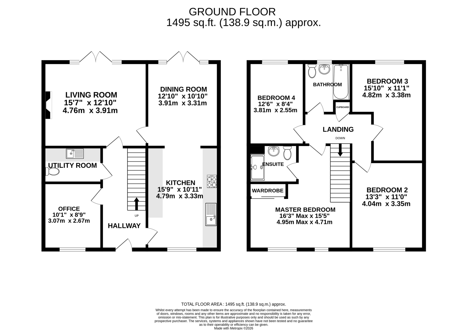 78, Dragon Rise, Taunton floorplan