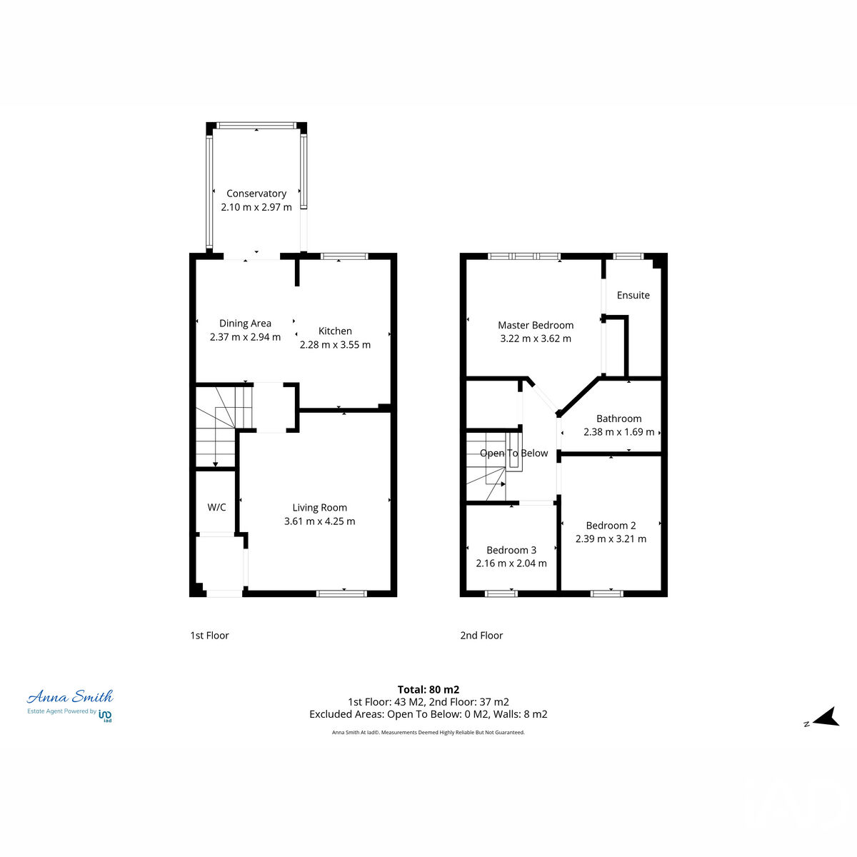 63, Bourneys Manor Close, Cambridge floorplan