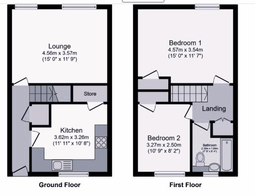 38, Copperfield Gardens, Brentwood floorplan