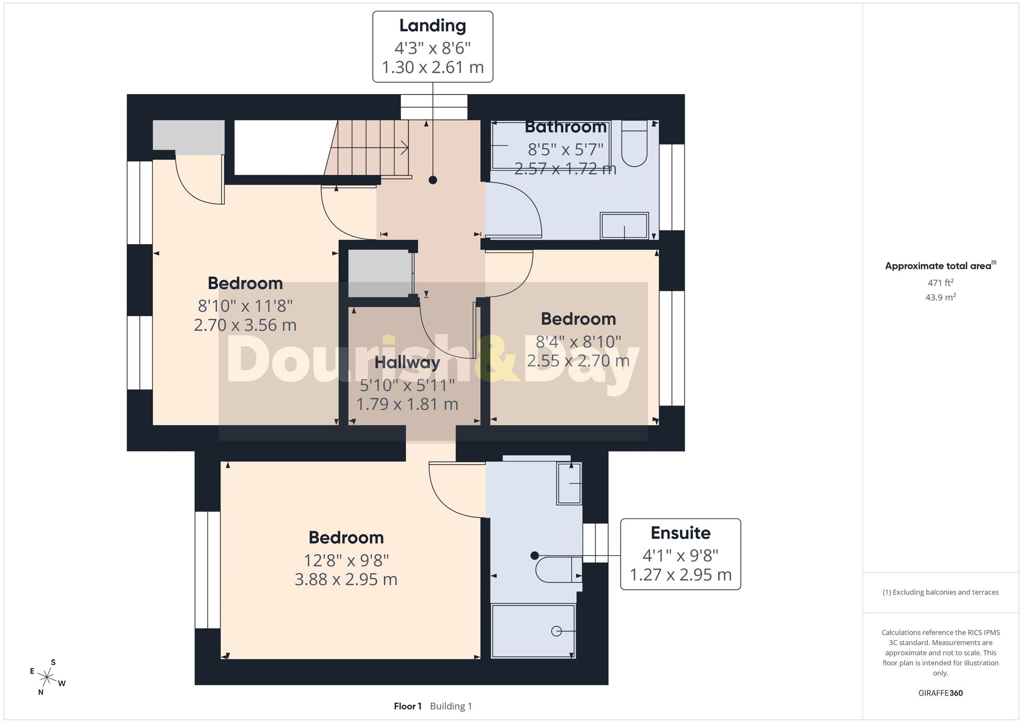 5 Danby Crest, Stafford floorplan