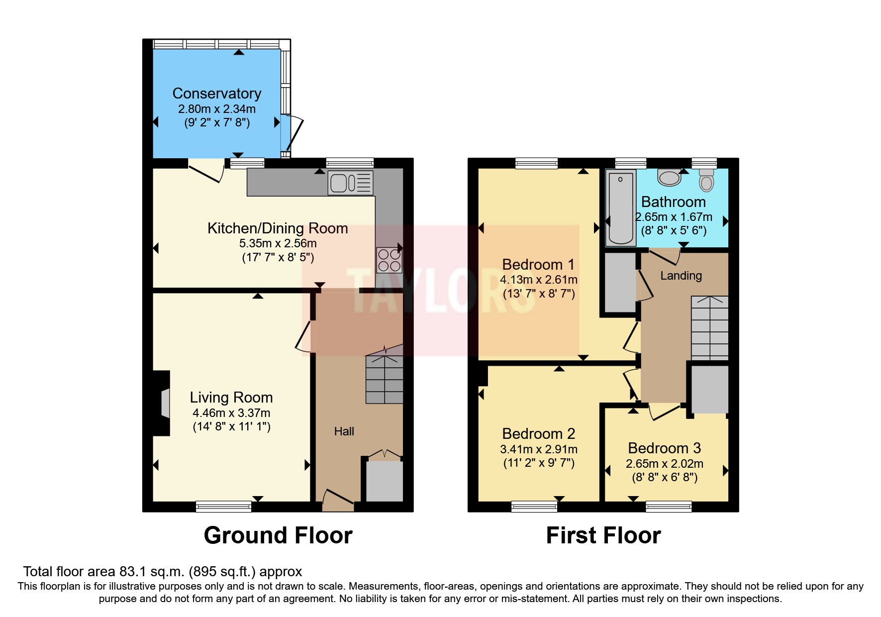 Lerwick Croft, Bicester, Oxfordshire OX26, 3 bedroom terraced house for