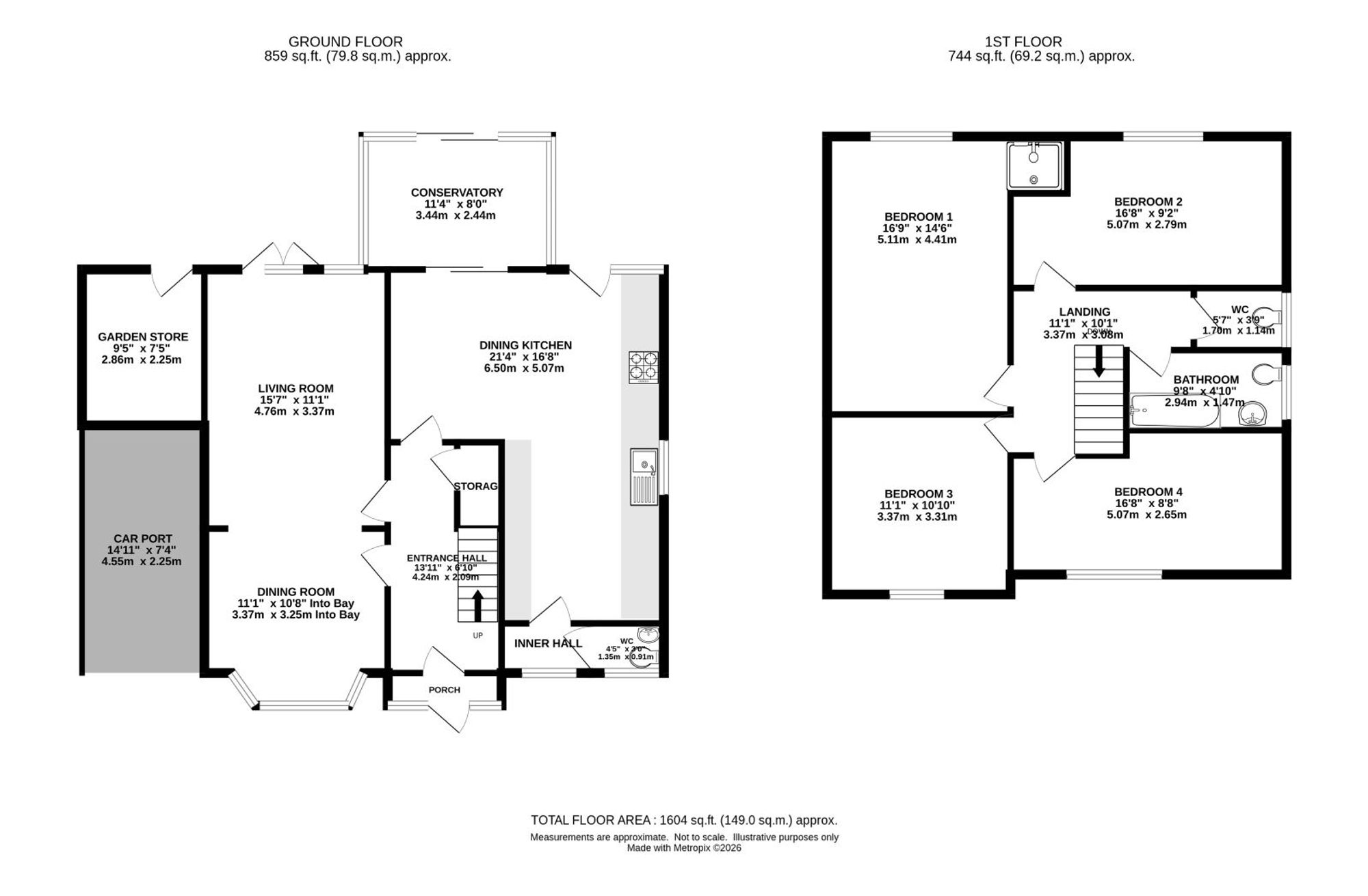 3 Netherwood Road, Manchester floorplan