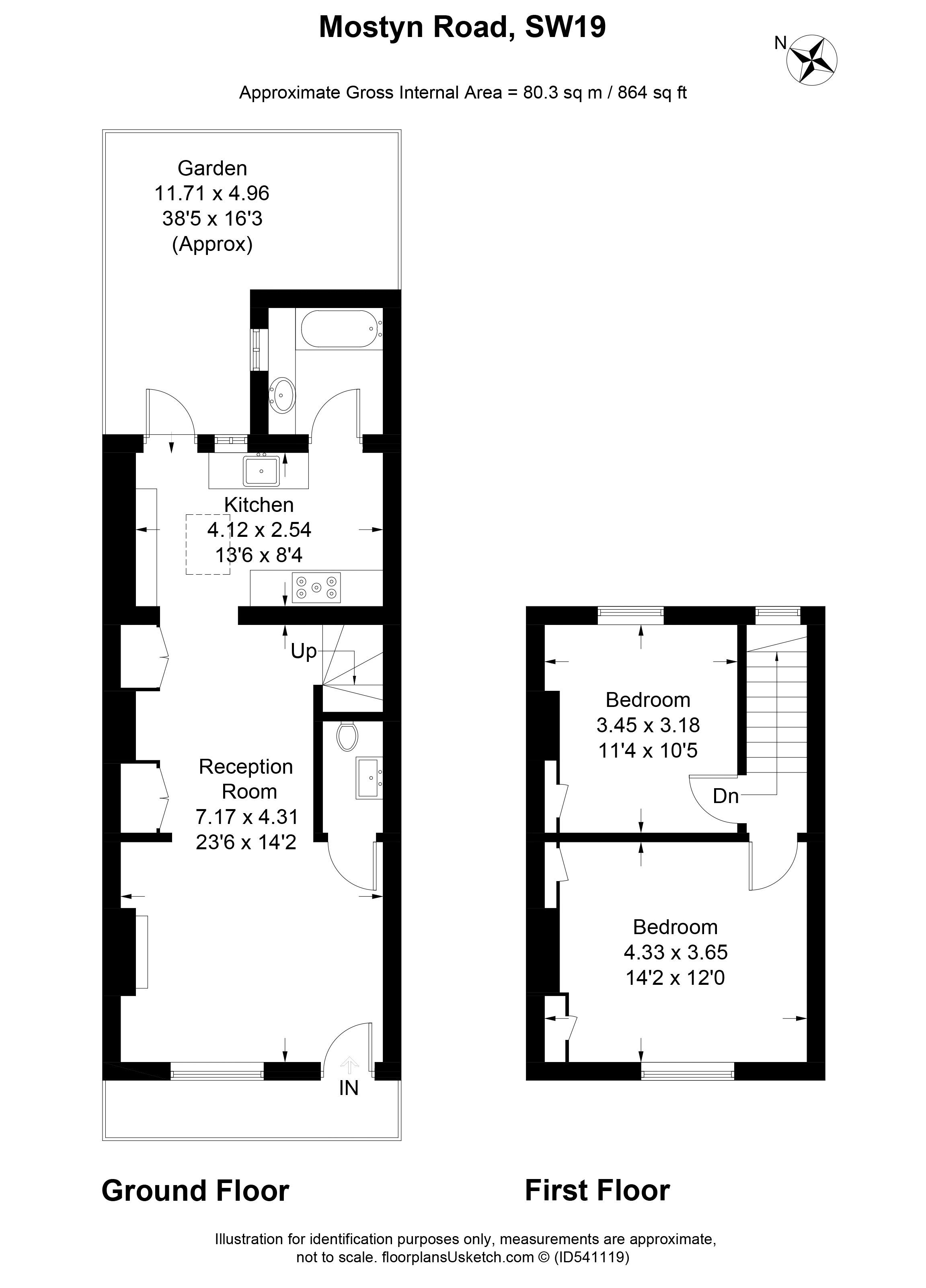 2 bed terraced house for sale in Mostyn Road, London SW19 Zoopla