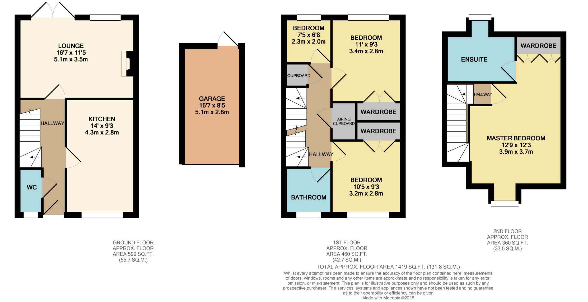 4 Bedrooms Terraced house for sale in Kingfisher Grove, Three Mile Cross, Reading RG7