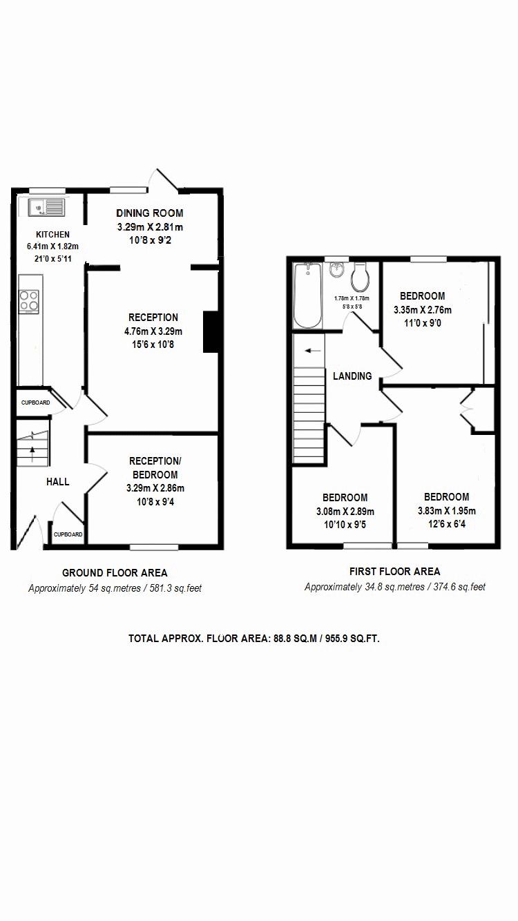 3 Bedrooms Terraced house for sale in Hedgemans Road, Dagenham RM9