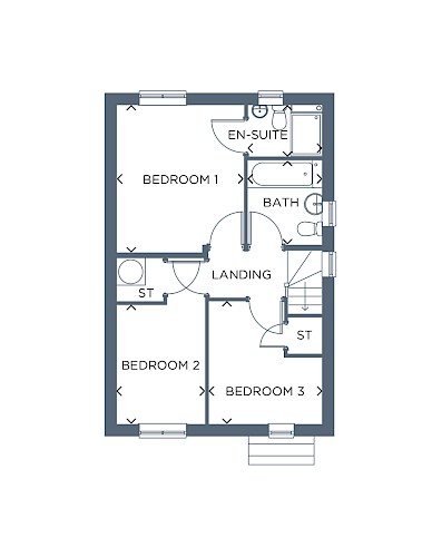 19, Lakeland View, Wigton floorplan