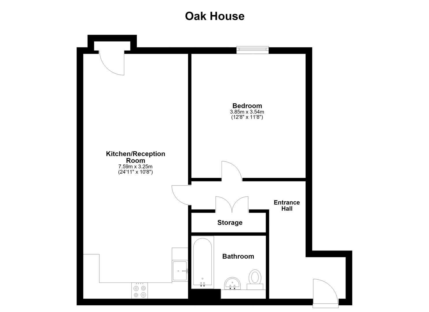Gladstone Park Gardens, London floorplan