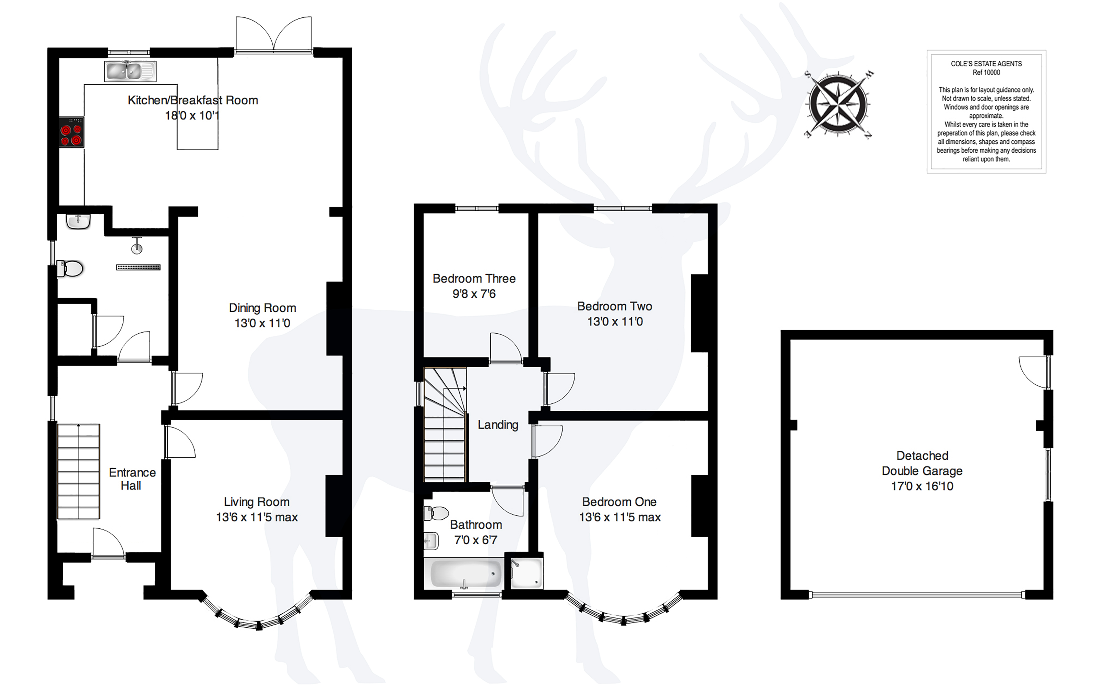 3 Bedrooms Semi-detached house for sale in Moat Road, East Grinstead RH19