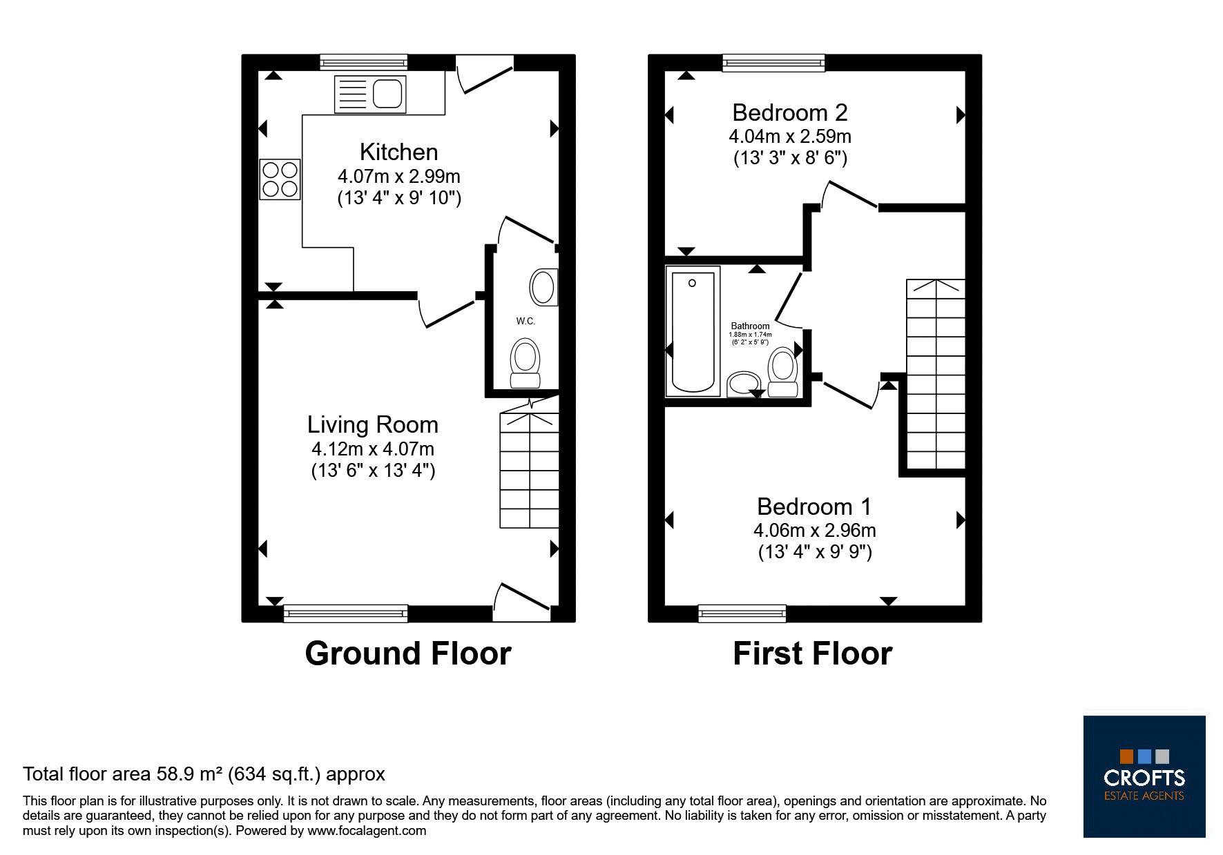 8, Tannery Close, Grimsby floorplan