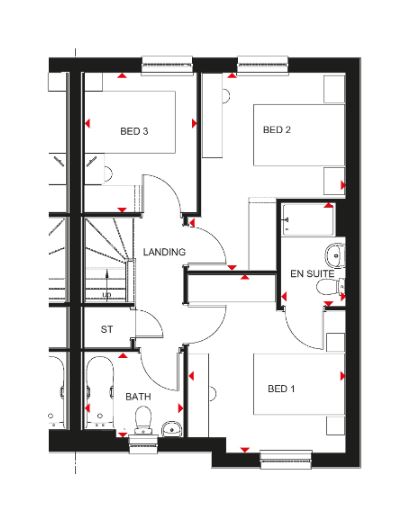 H735618, 160 Mill Drive, Bucksburn, Aberdeen floorplan