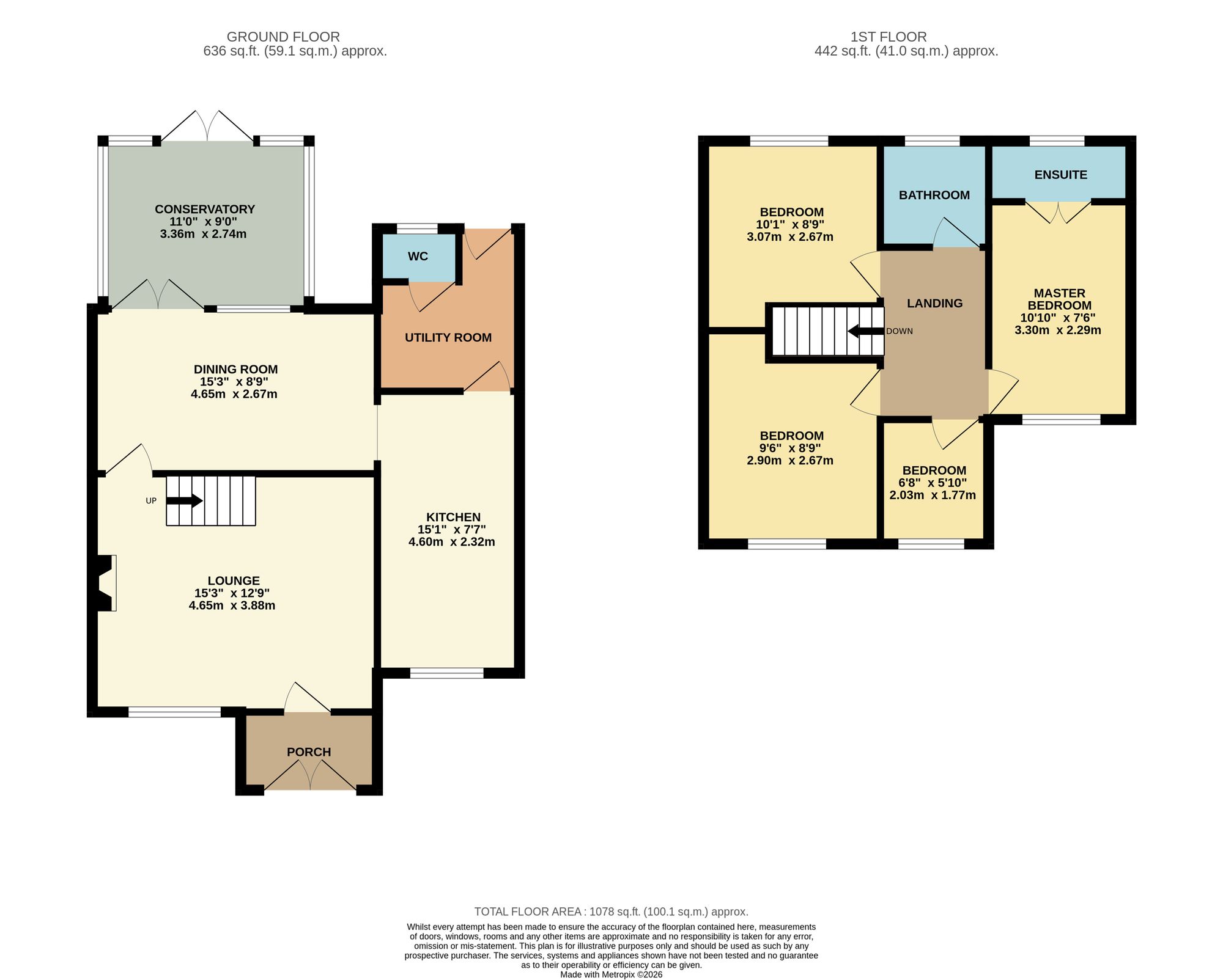 31 Firfield Grove, Manchester floorplan