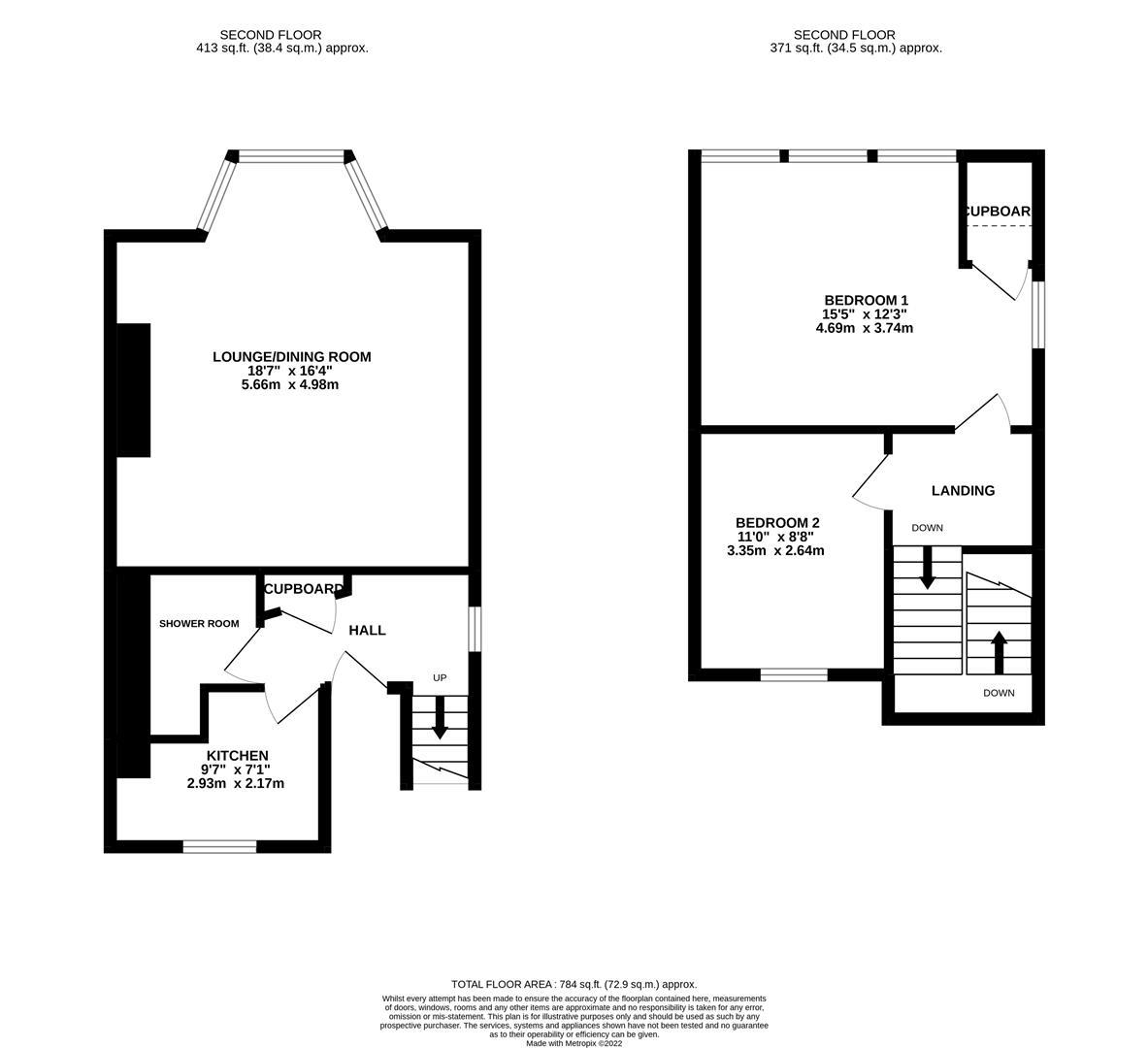 Bedford Place, Brighton floorplan