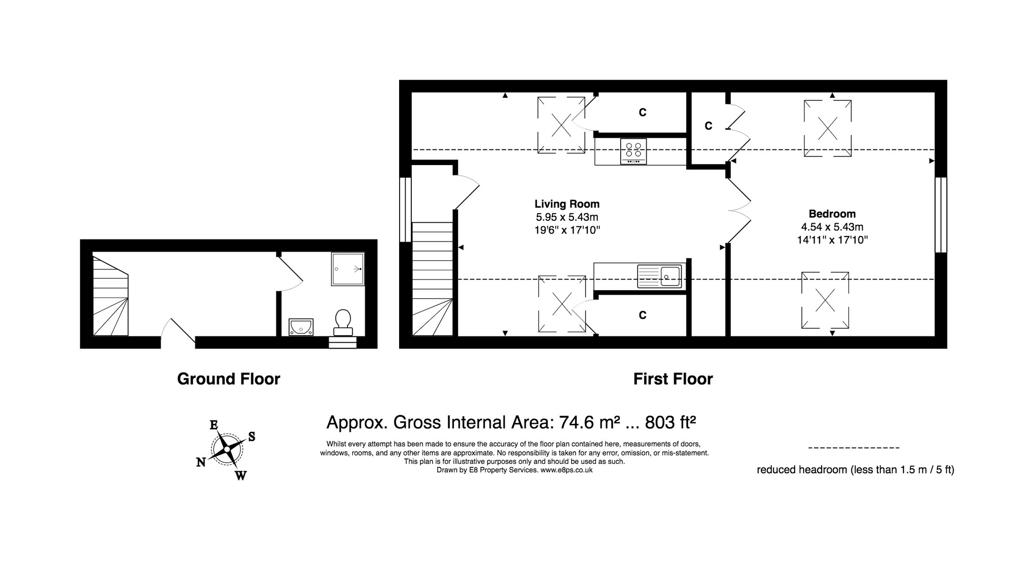 Apartment A, Stable House, Sugworth Lane, Abingdon floorplan