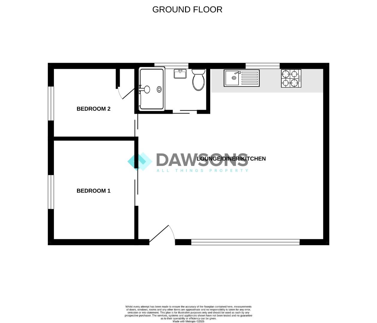 74, Summercliff Chalets, Swansea floorplan