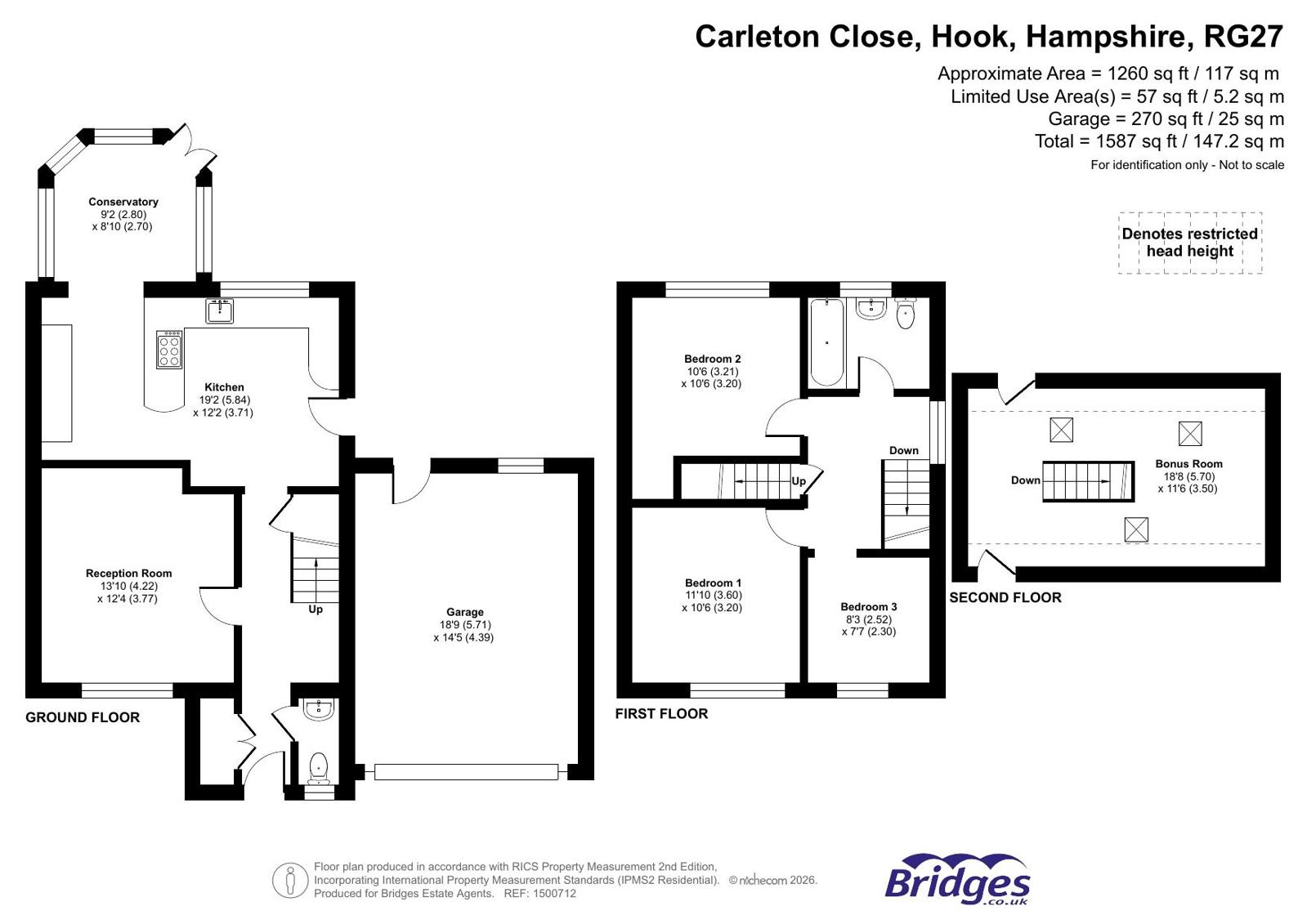 41, Carleton Close, Hampshire floorplan